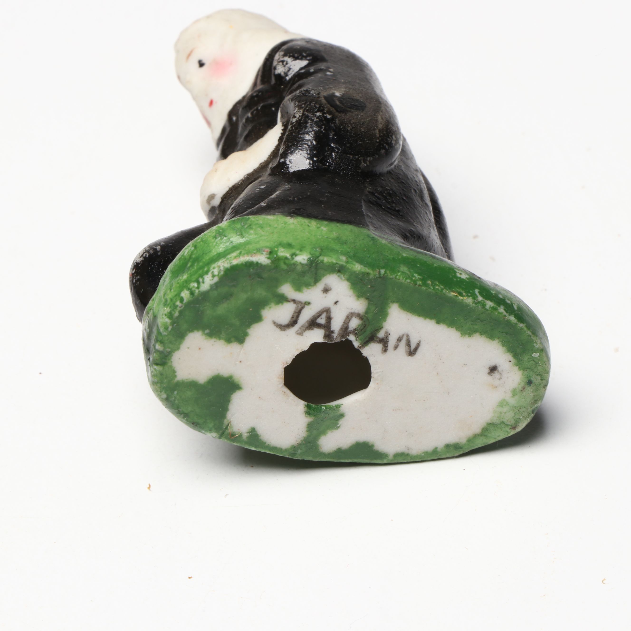 Handcrafted 1940s Air Force Crate Church with Nativity Figurines and Other Décor