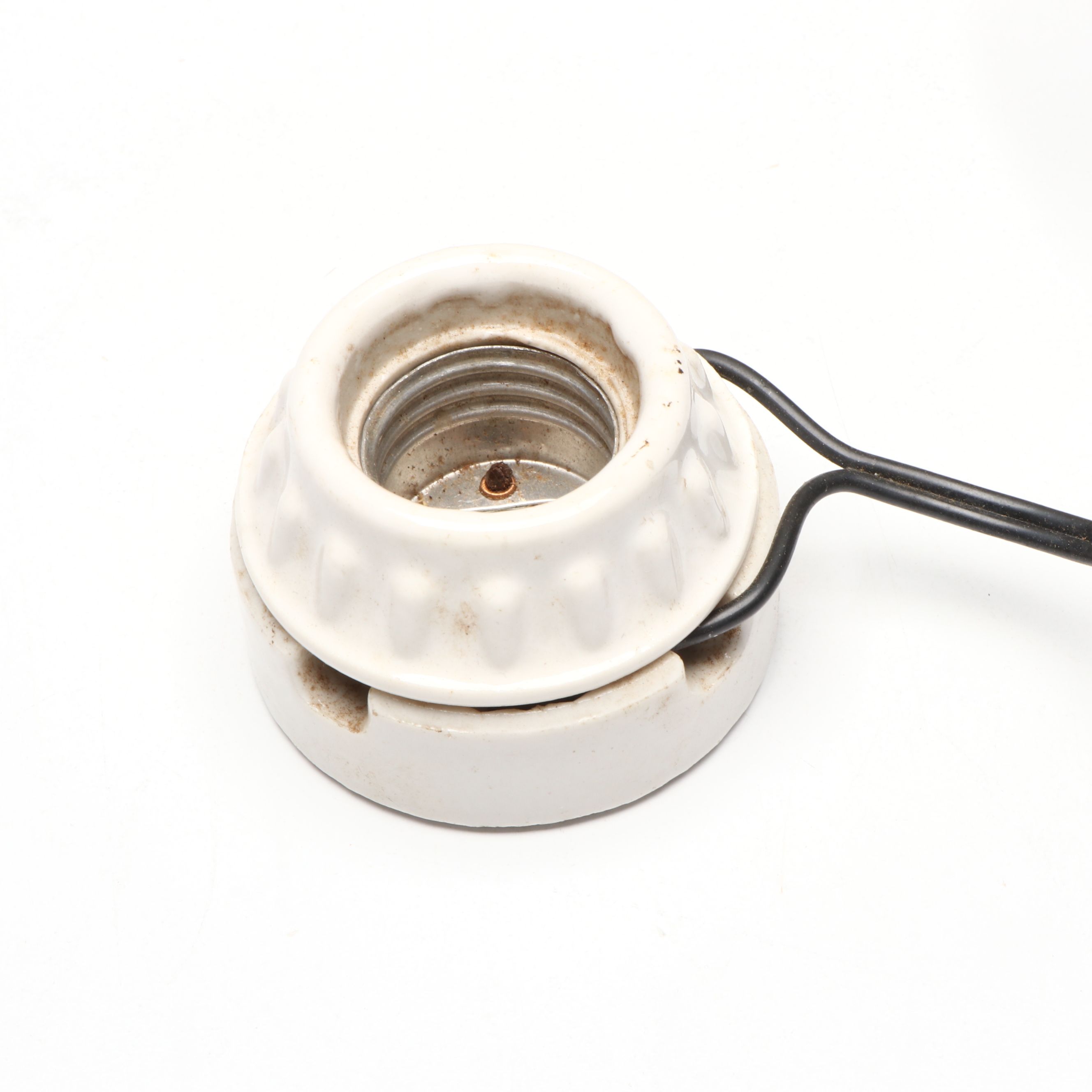 Handcrafted 1940s Air Force Crate Church with Nativity Figurines and Other Décor