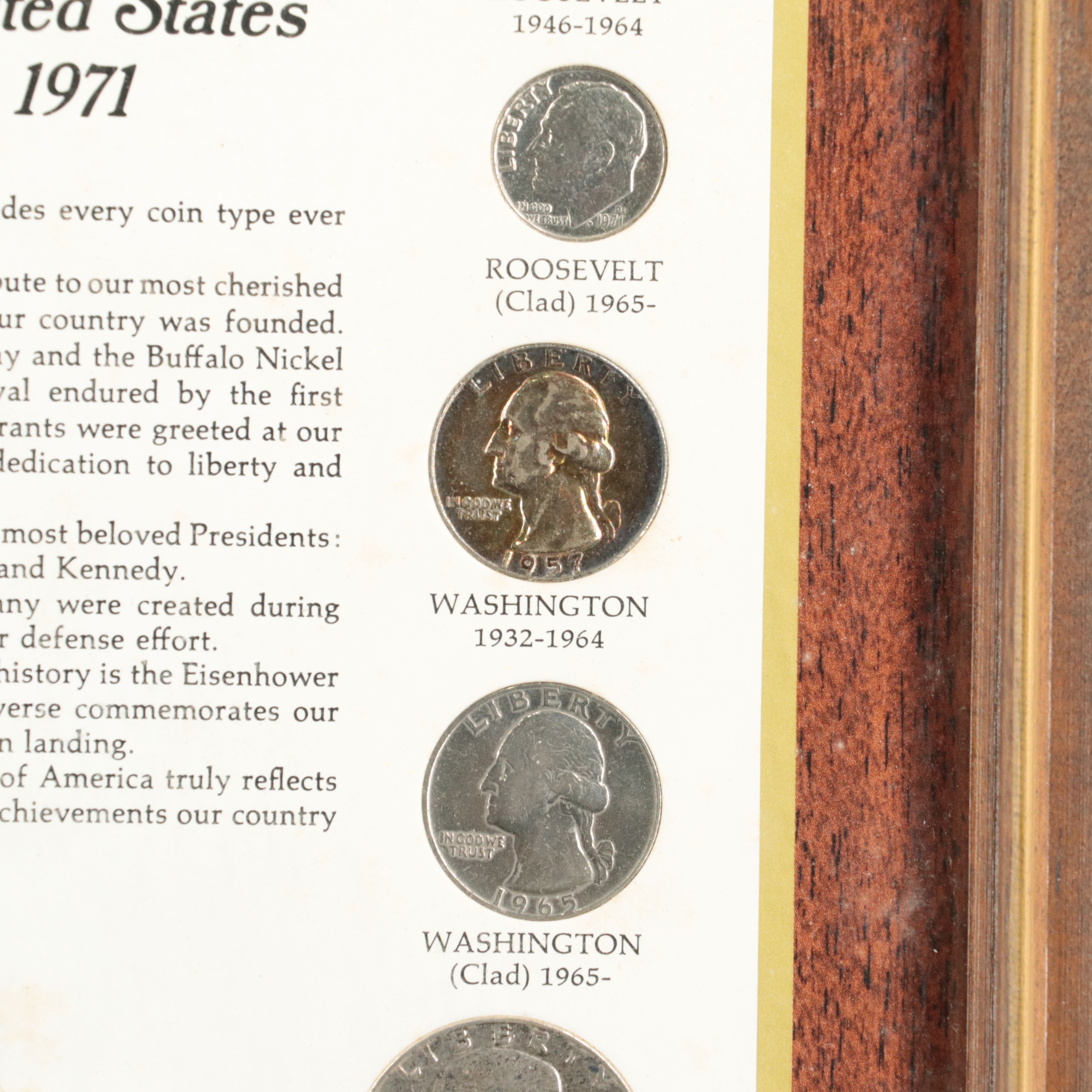 Twentieth Century U.S. Type Set With Twenty-Five Coins