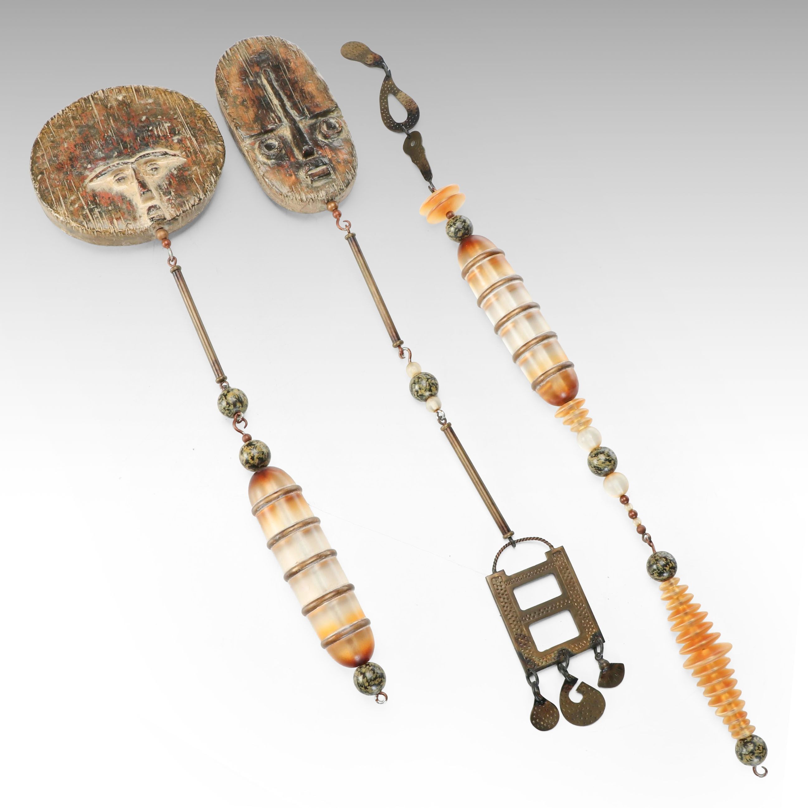 Mixed Media Wall Hanging Décor