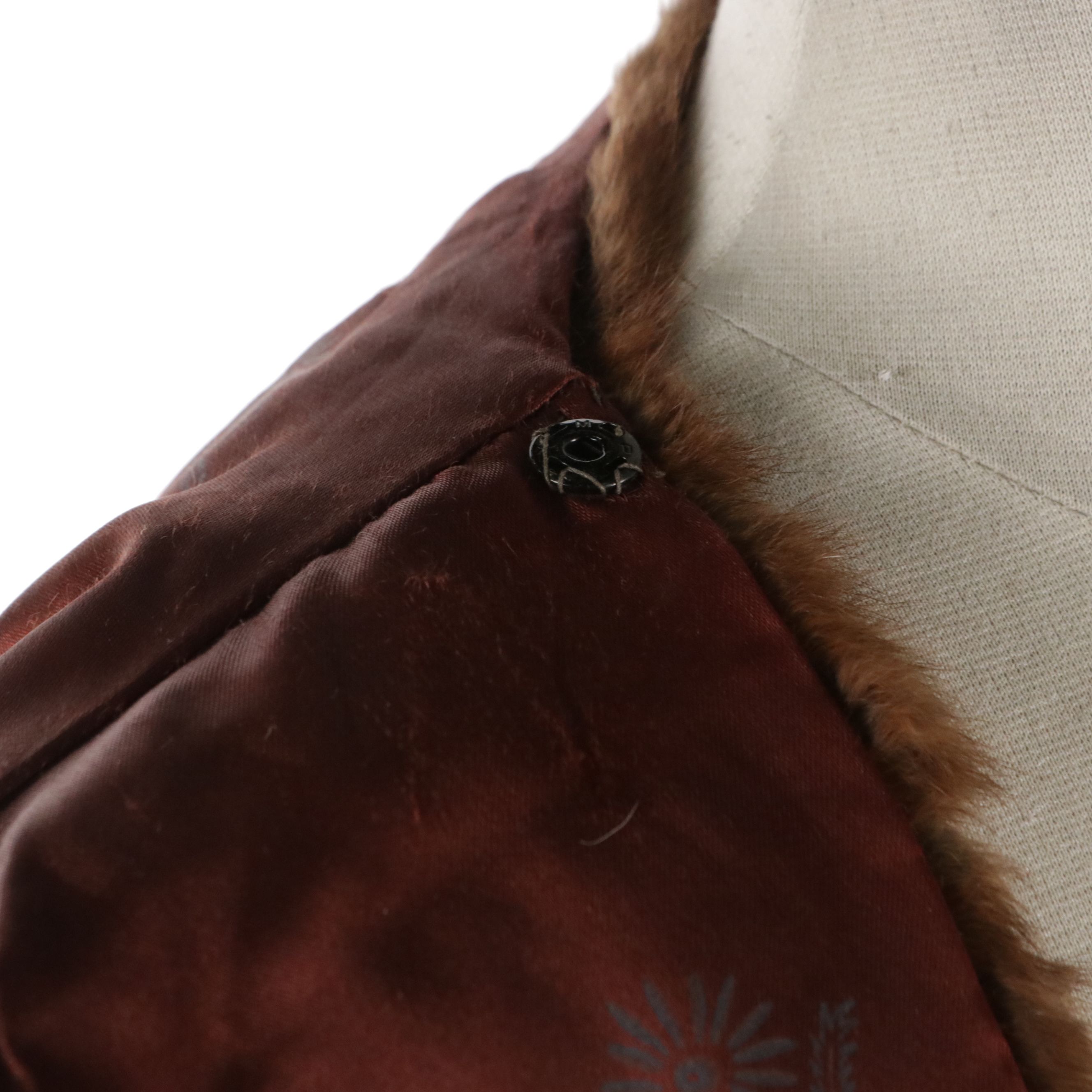 Squirrel Fur Adjustable Stole and Other Marmot Fur Collar