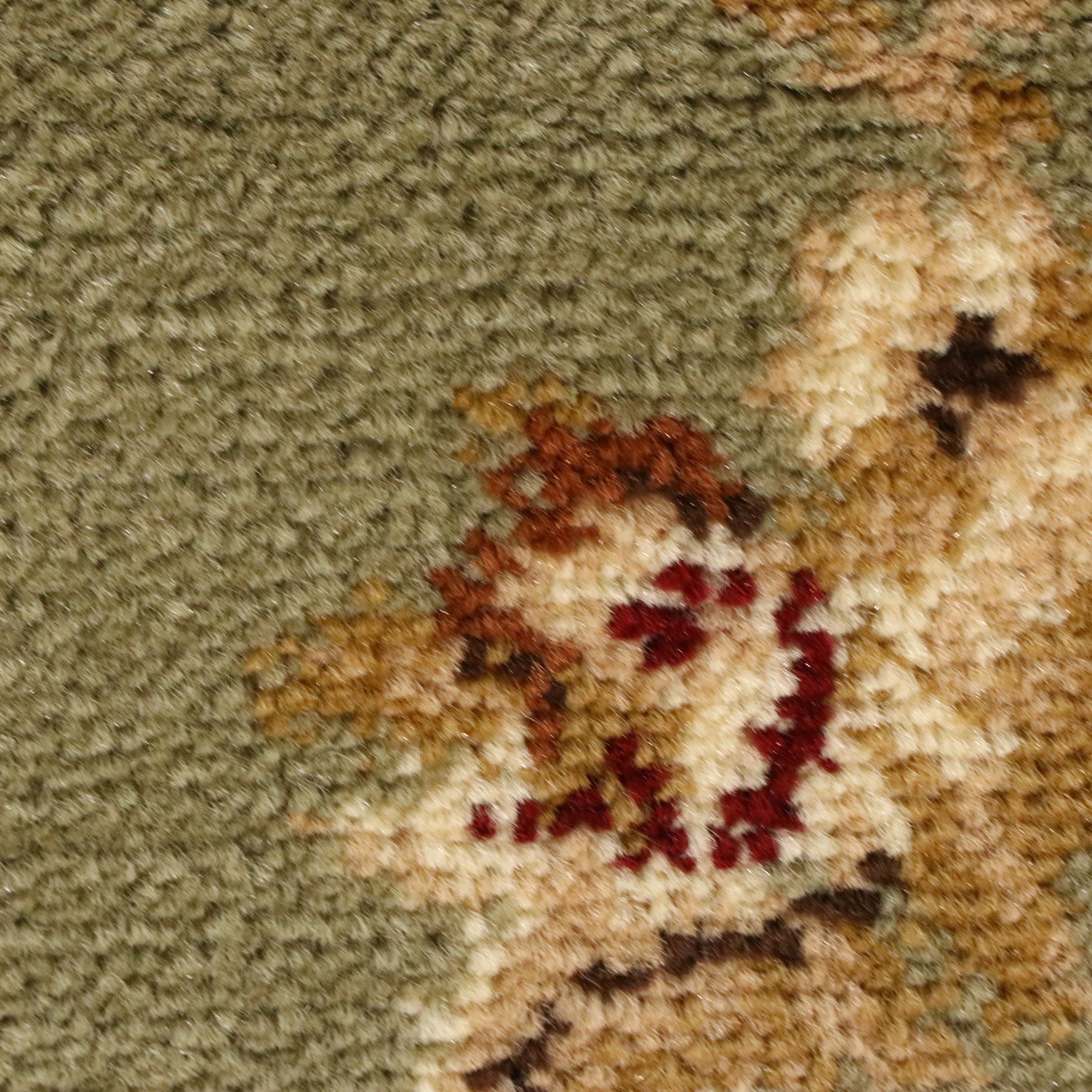 2'8 x 10' Machine Made Unique Loom Classic Aubusson Collection Carpet Runner