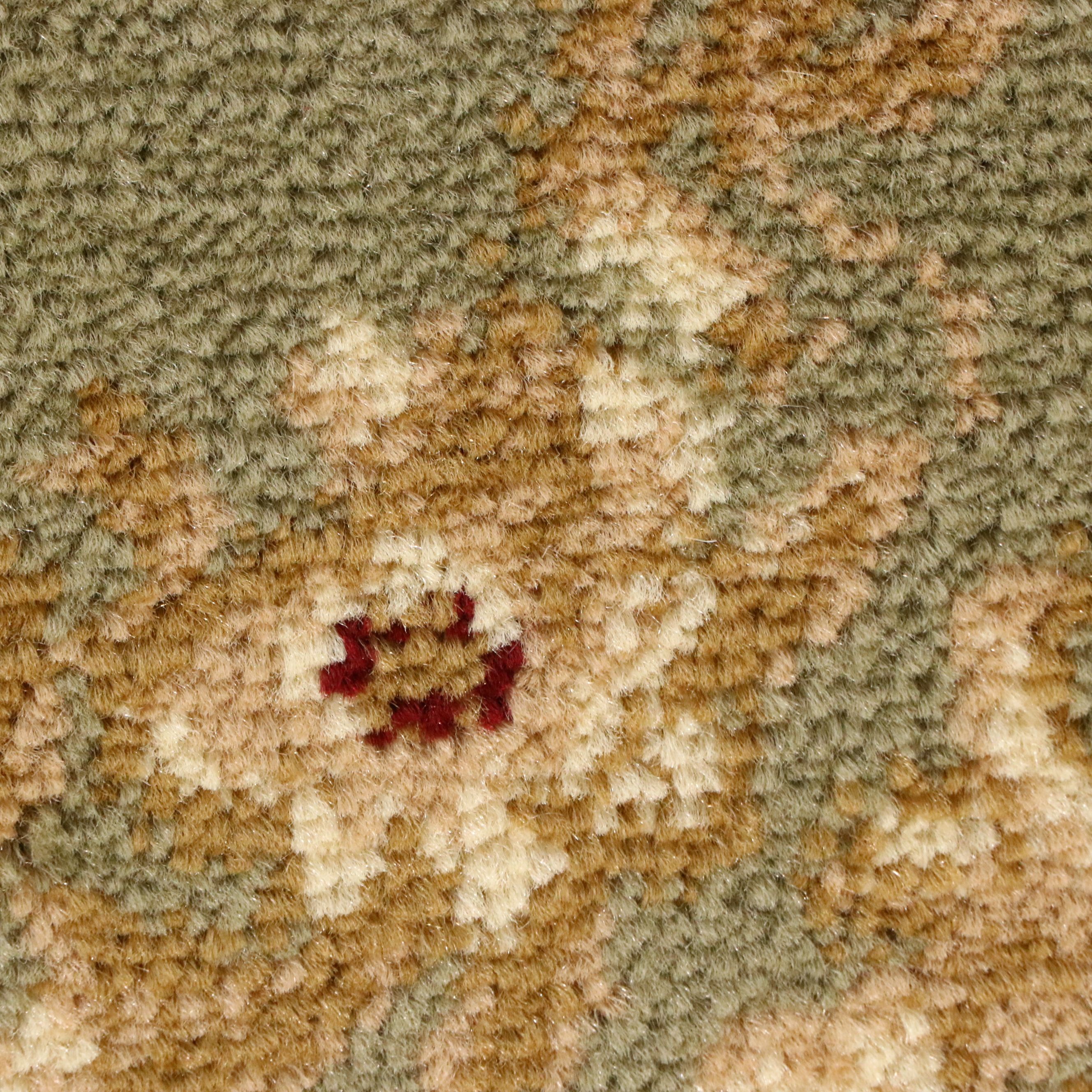 2'8 x 10' Machine Made Unique Loom Classic Aubusson Collection Carpet Runner