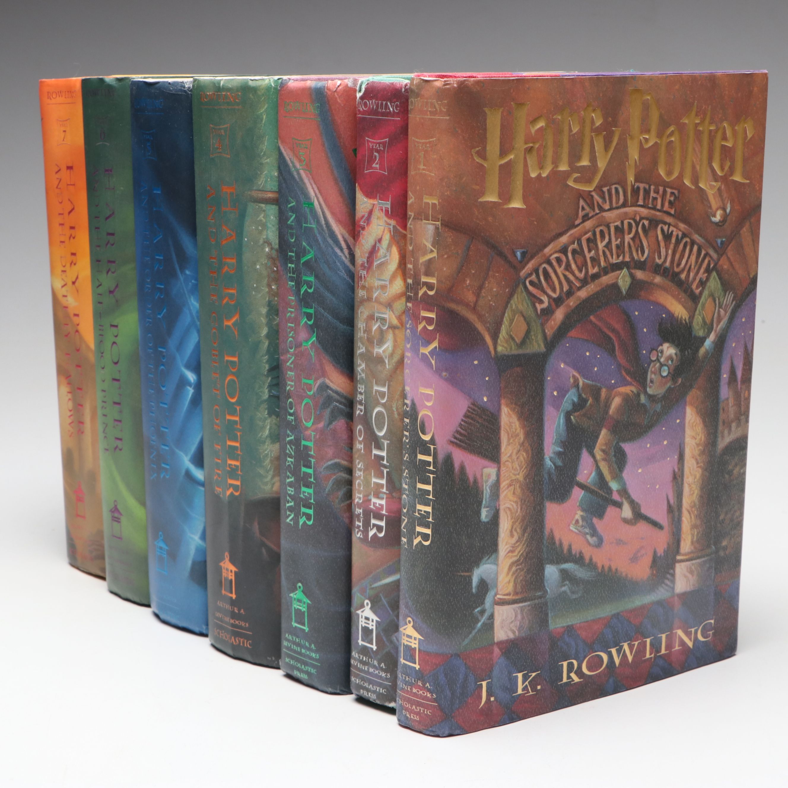 First American Edition "Harry Potter" Complete Series by J. K. Rowling
