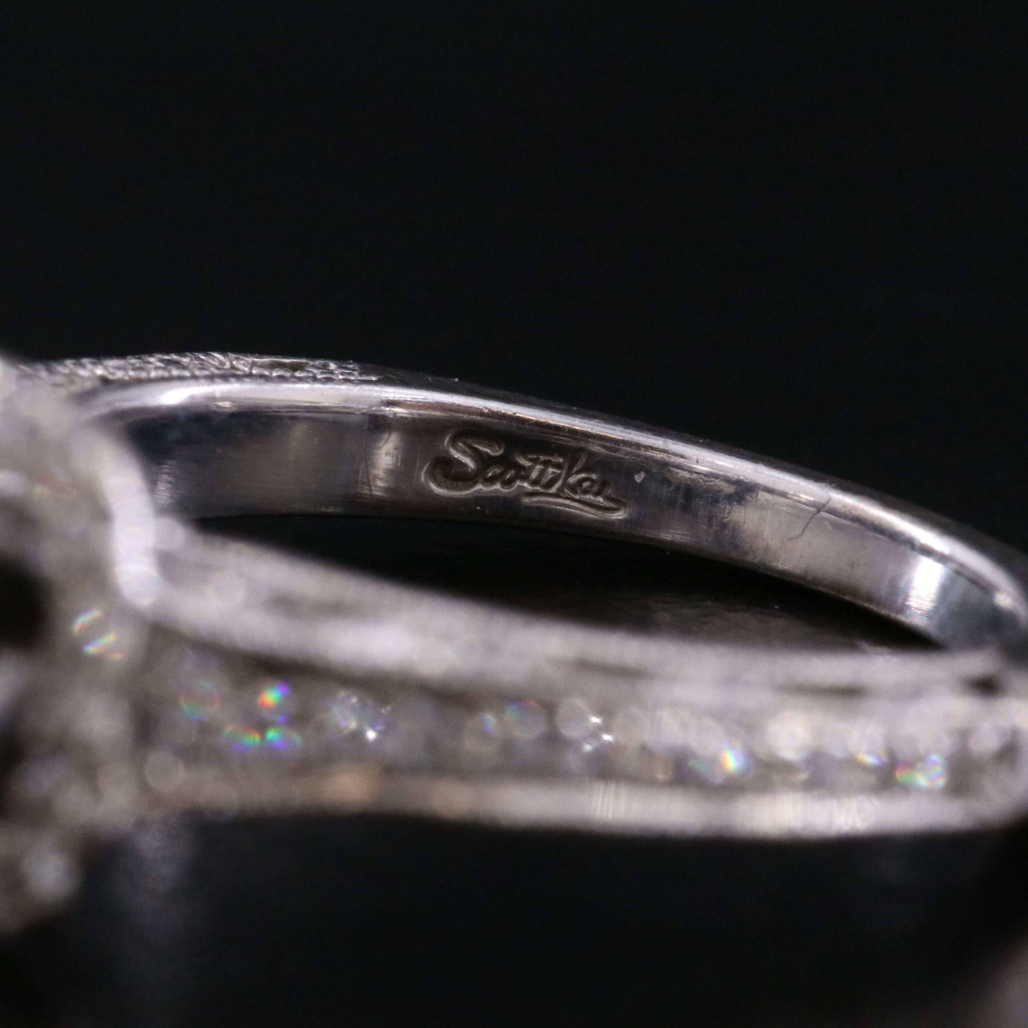 14K and 18K 1.70 CTW Diamond Ring Set with Online IGI Report