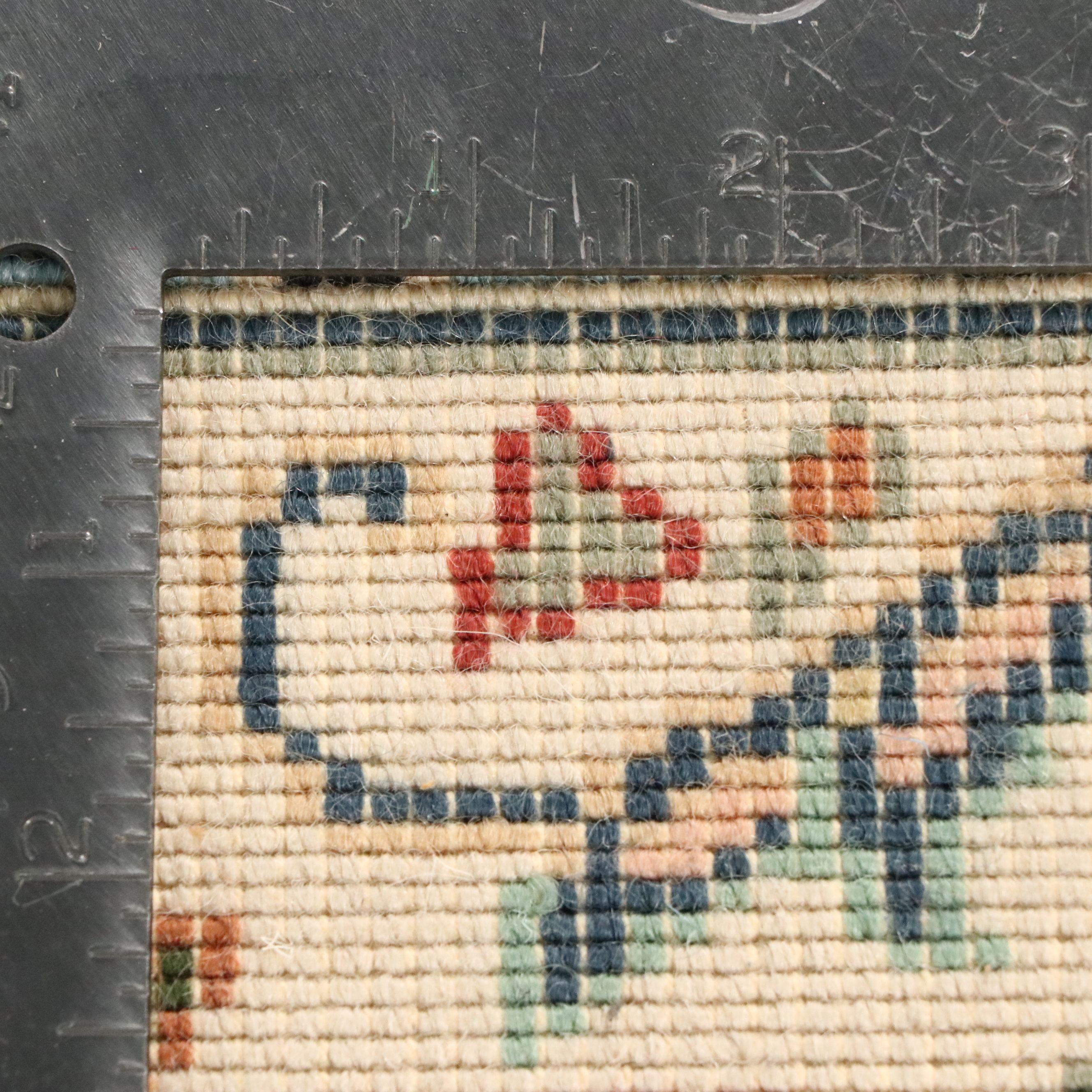 8'8 x 12'9 Machine Made Karastan "Black Kashan" Room-Sized Rug