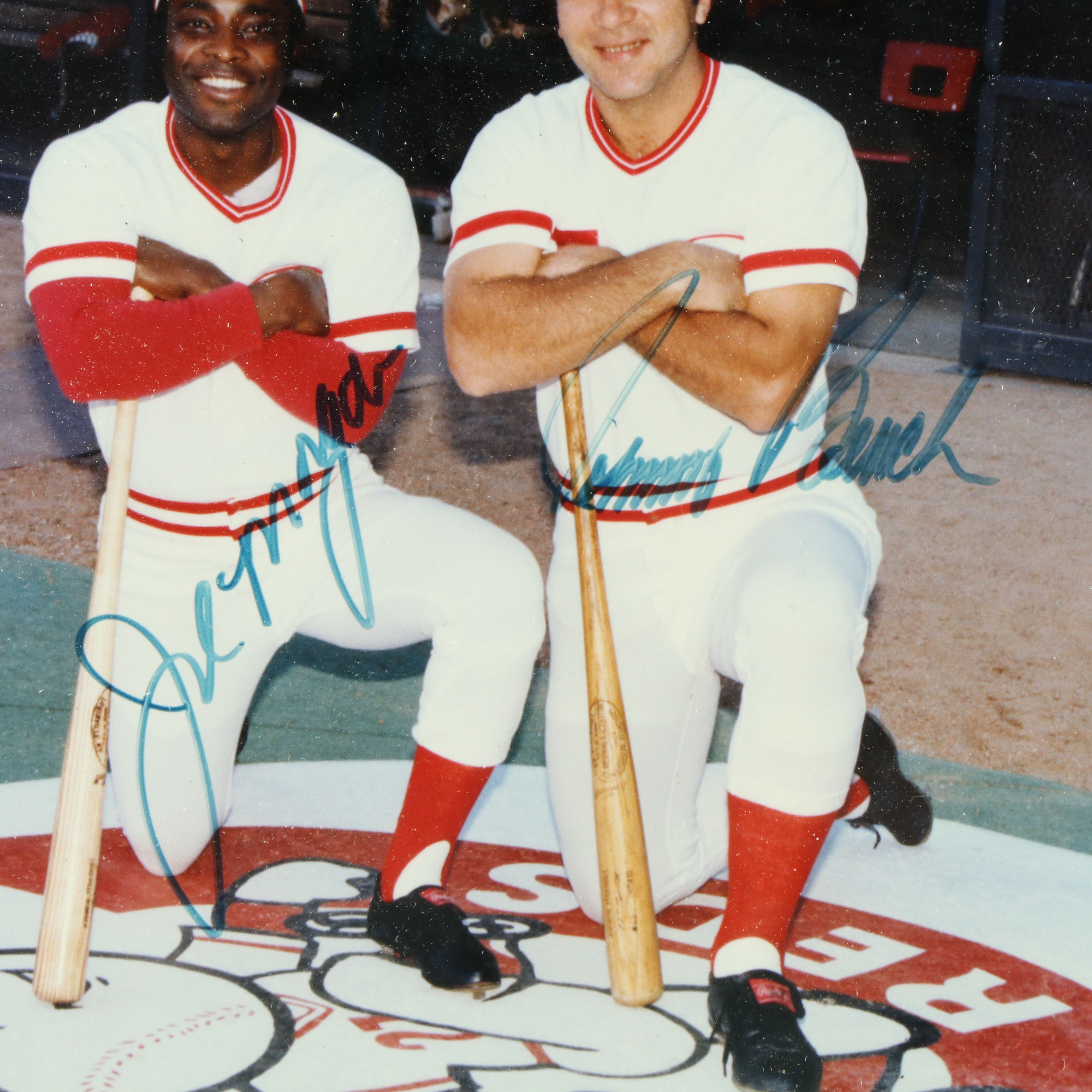 Joe Morgan, Johnny Bench, and More Signed Cincinnati Reds Displays