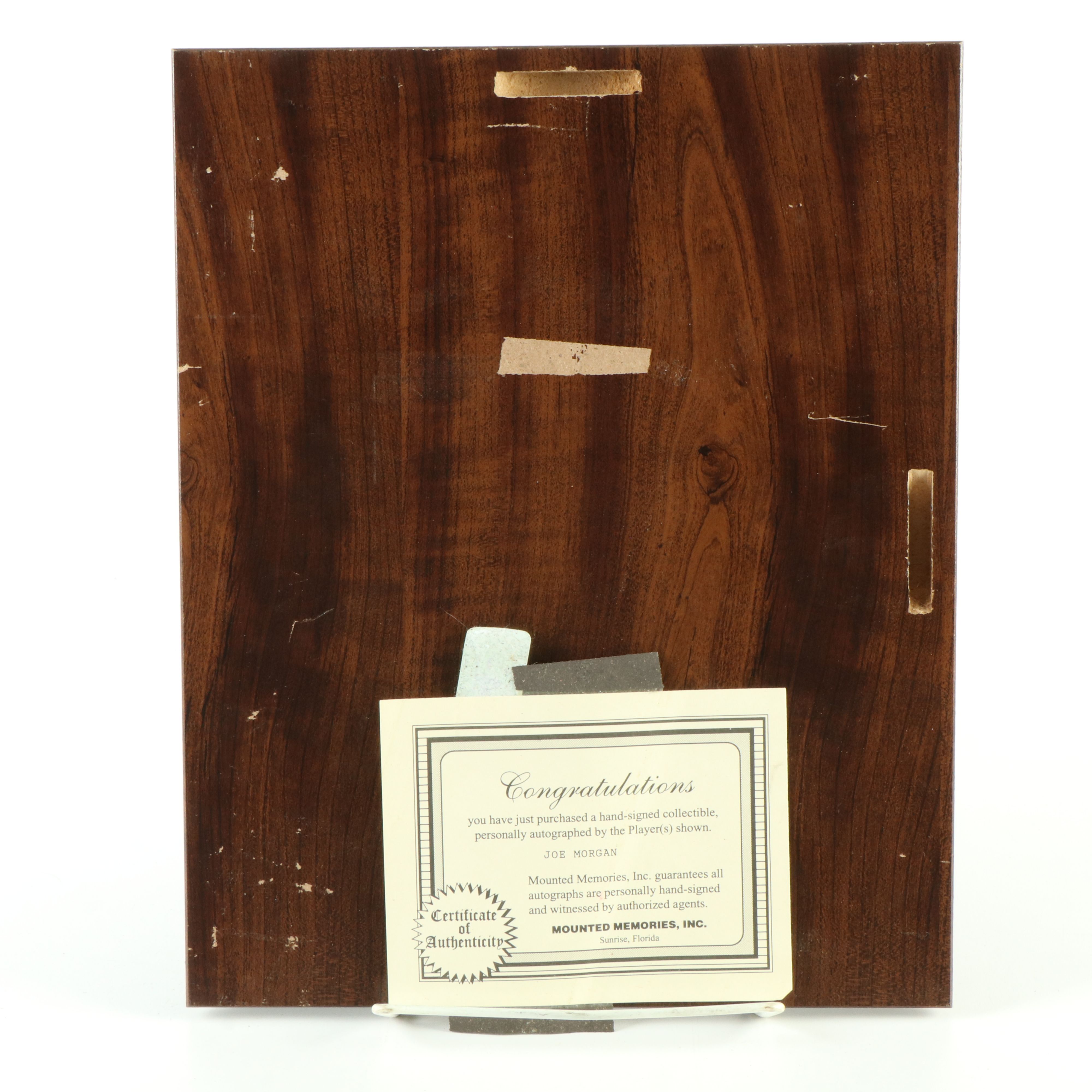 Joe Morgan, Johnny Bench, and More Signed Cincinnati Reds Displays