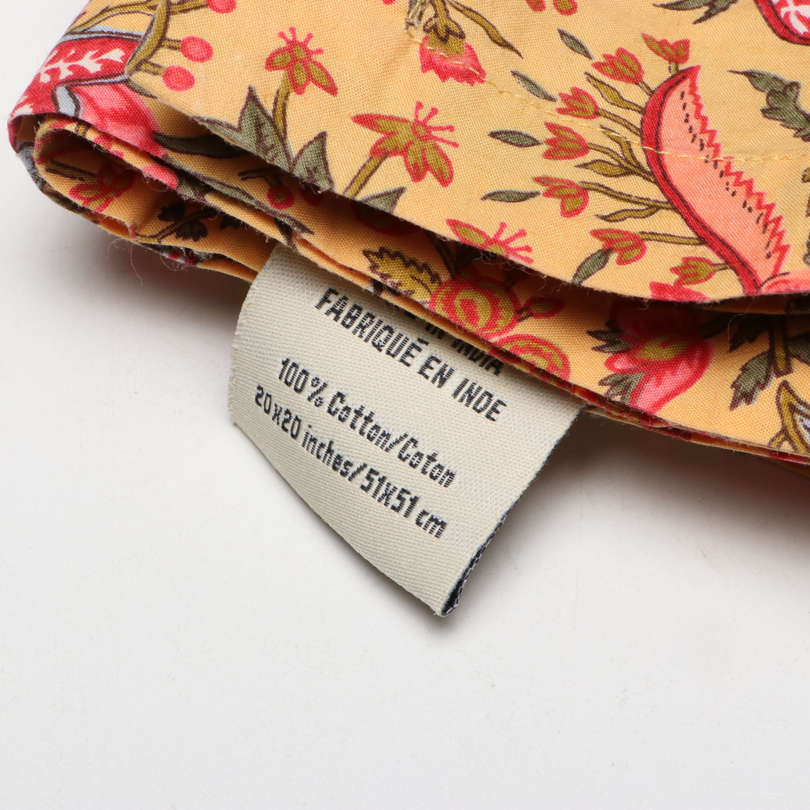 Sferra Linen Tablecloth with Smith & Hawken Placemats and Other Table Linens