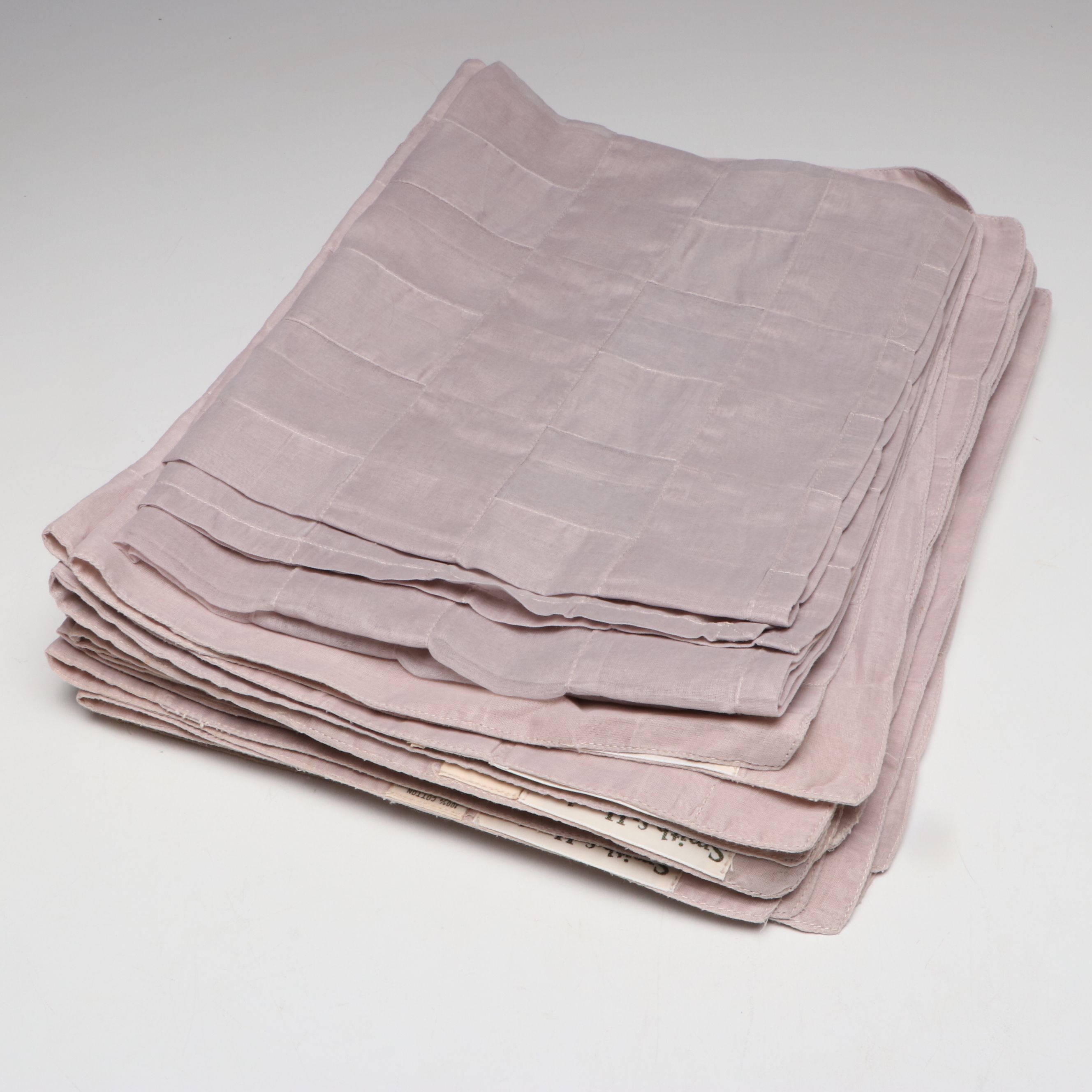 Sferra Linen Tablecloth with Smith & Hawken Placemats and Other Table Linens