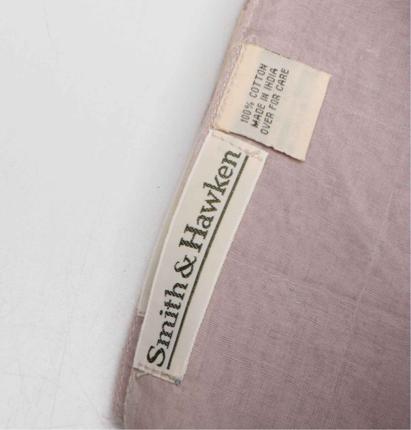 Sferra Linen Tablecloth with Smith & Hawken Placemats and Other Table Linens