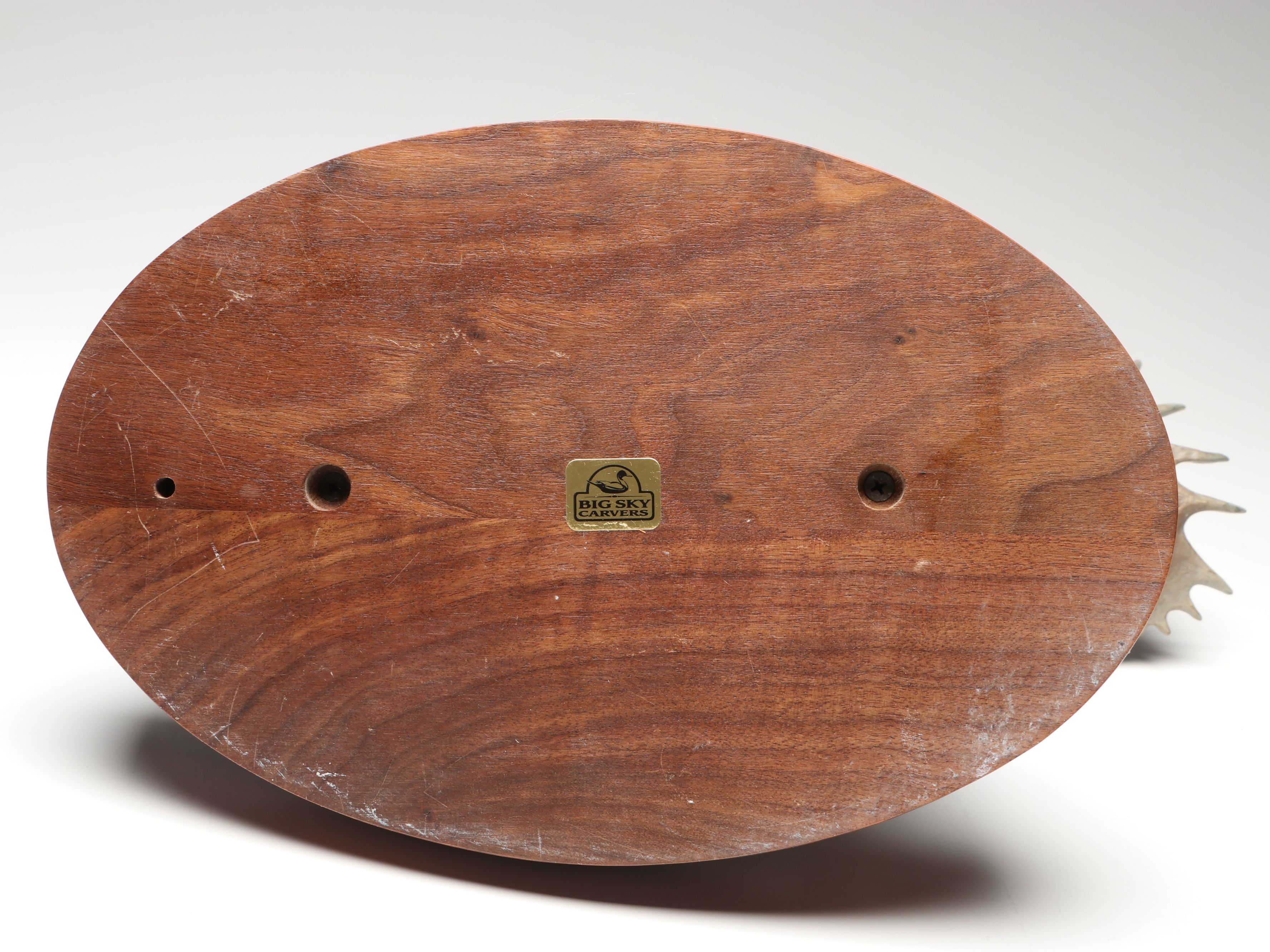 Big Sky Carvers Bradford Williams "Grand Old Man" Resin on Wood Moose, 1999