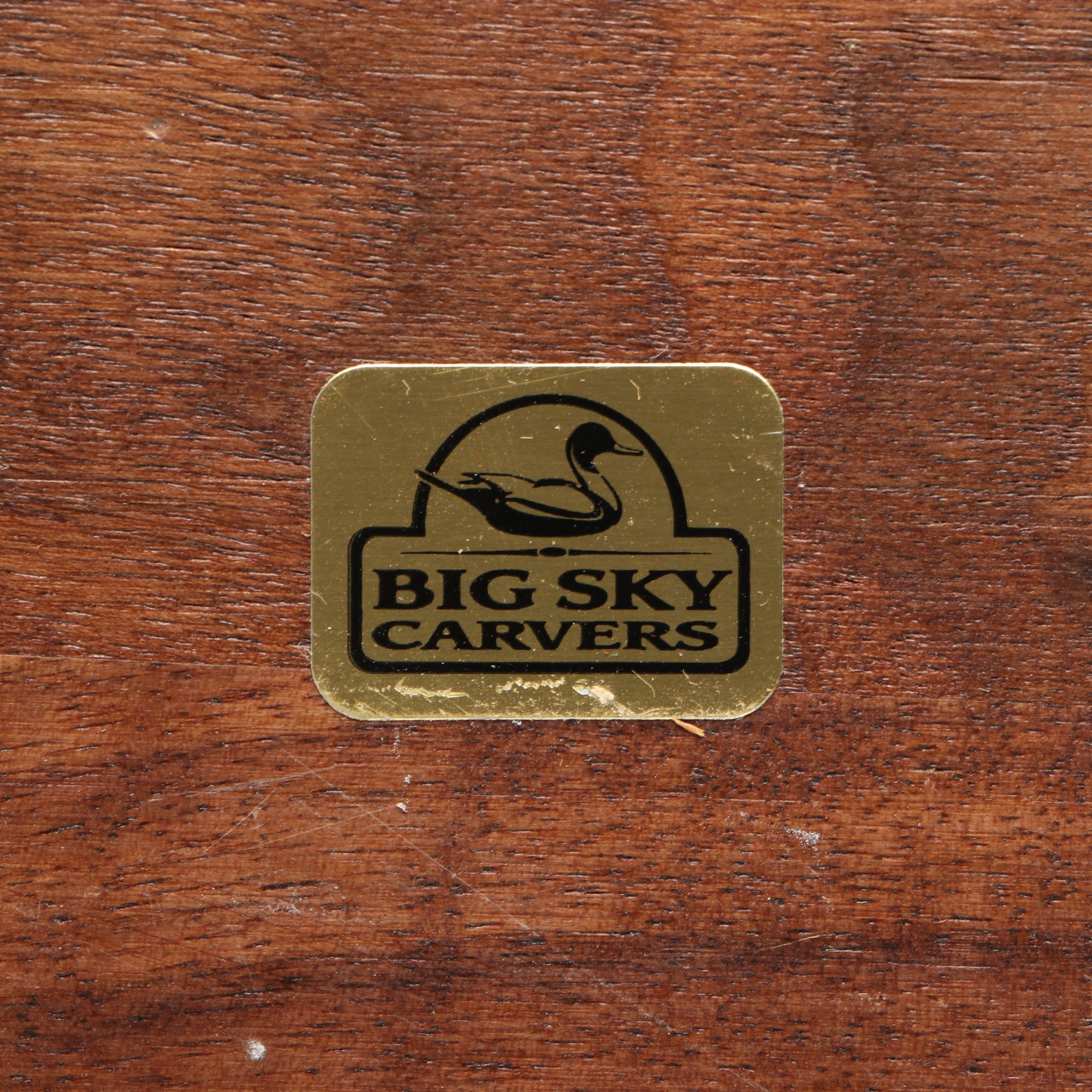 Big Sky Carvers Bradford Williams "Grand Old Man" Resin on Wood Moose, 1999