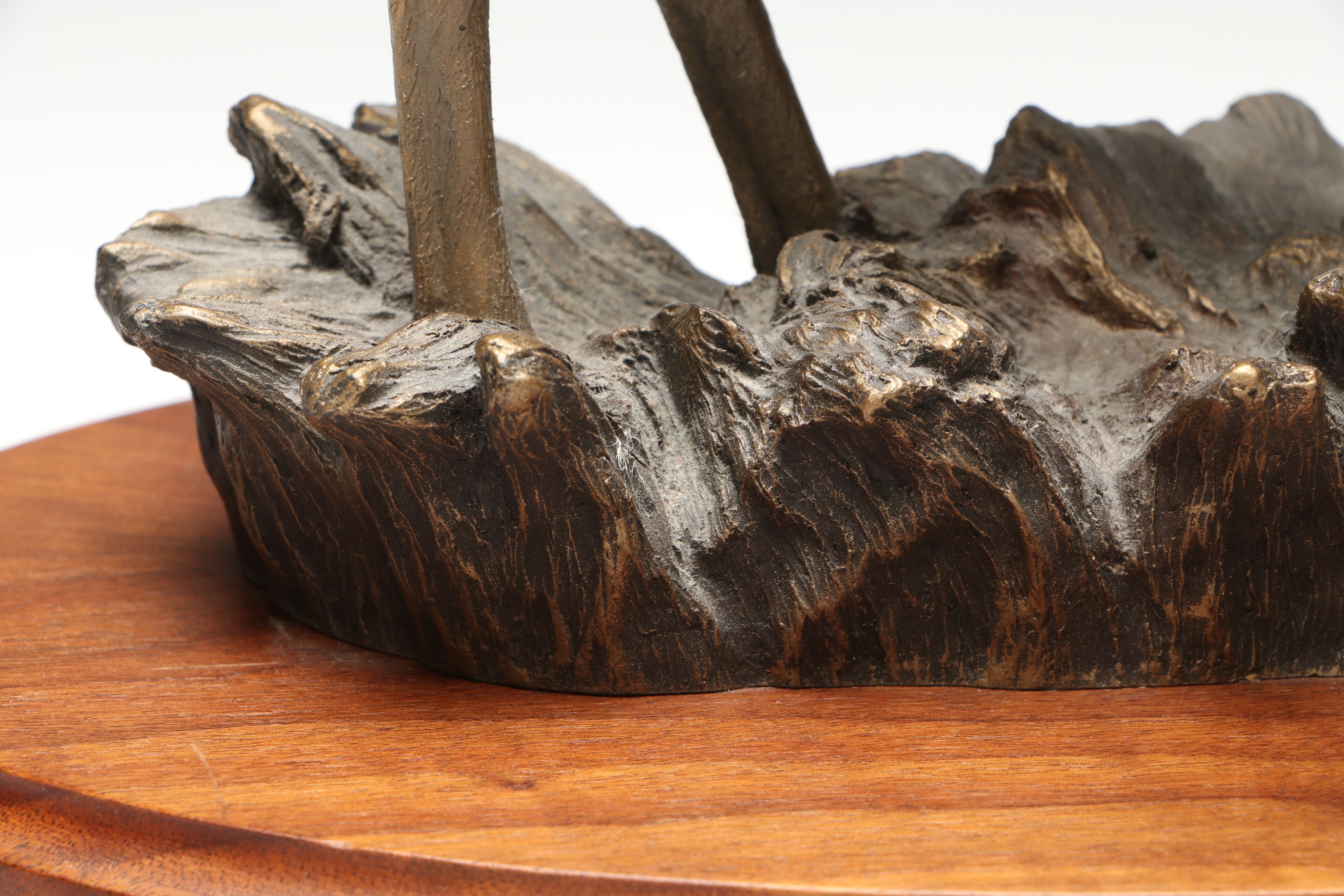 Big Sky Carvers Bradford Williams "Grand Old Man" Resin on Wood Moose, 1999