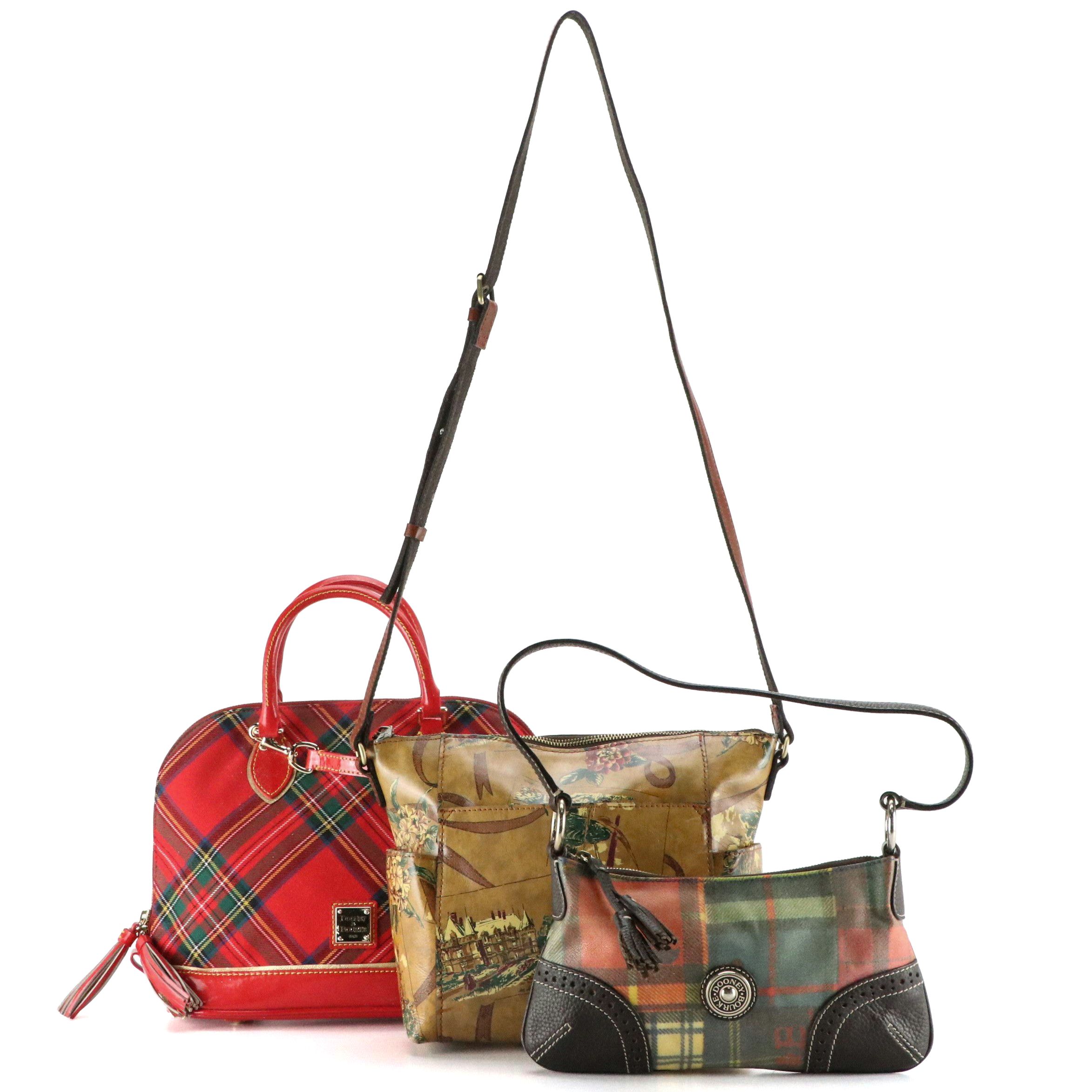 Dooney & Bourke Satchel & Shoulder Bag W/ Patricia Nash European Trip Crossbody
