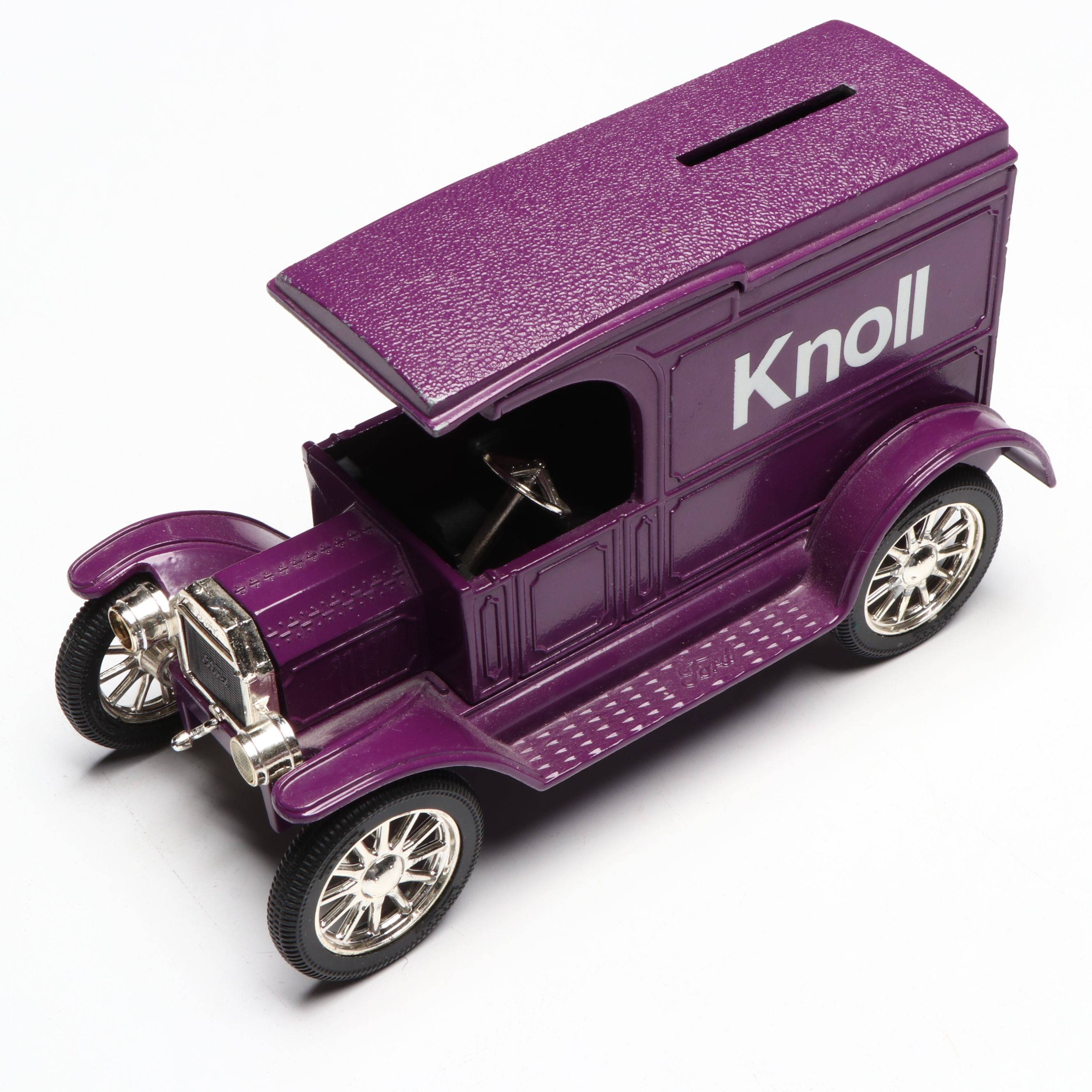 Knoll "Coach Bill" XL Holloway Jacket with Toy Semi-Trucks, Bank and Napkins