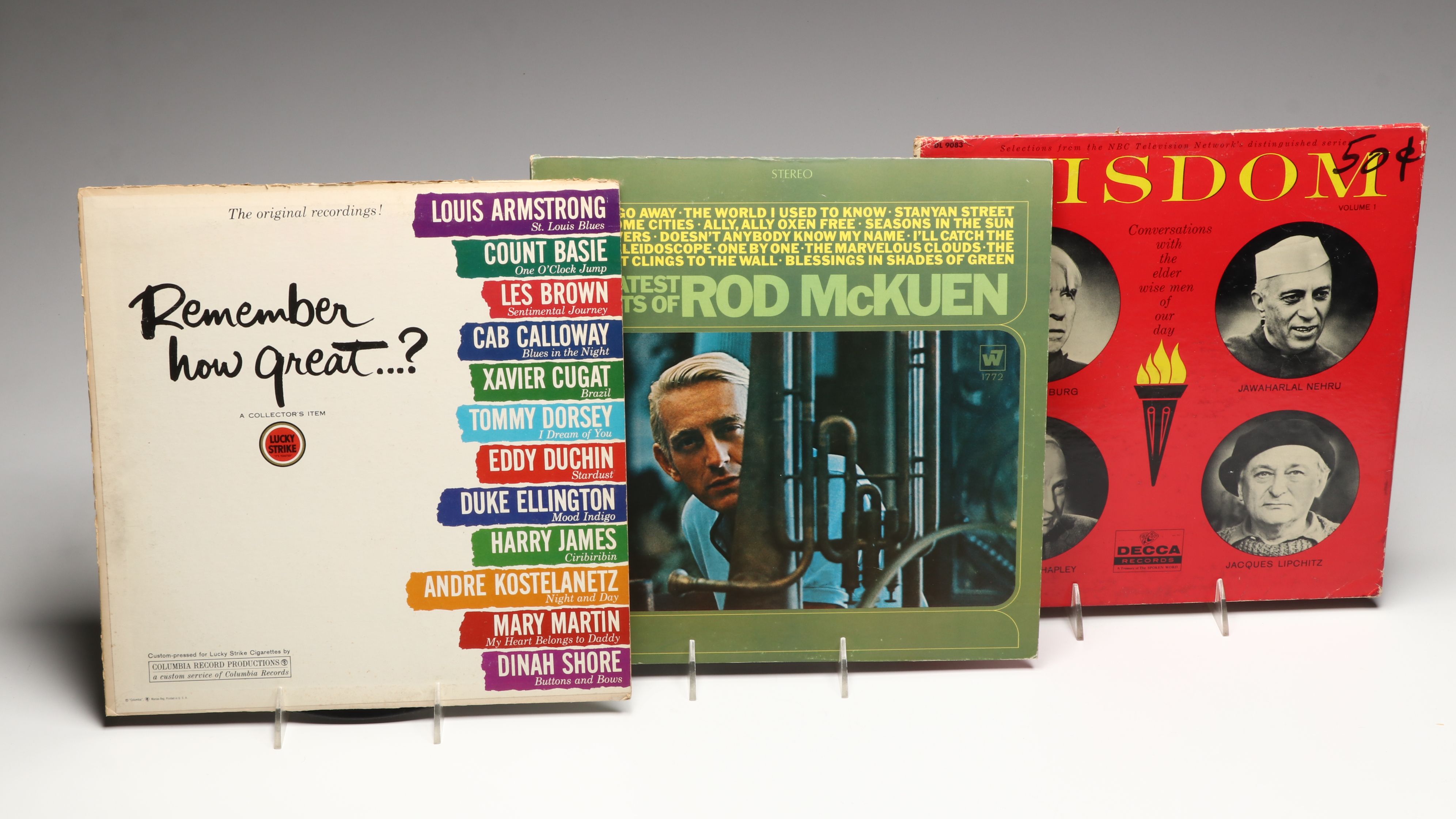 Nat King Cole, Johnny Mathis, and More Vinyl Records