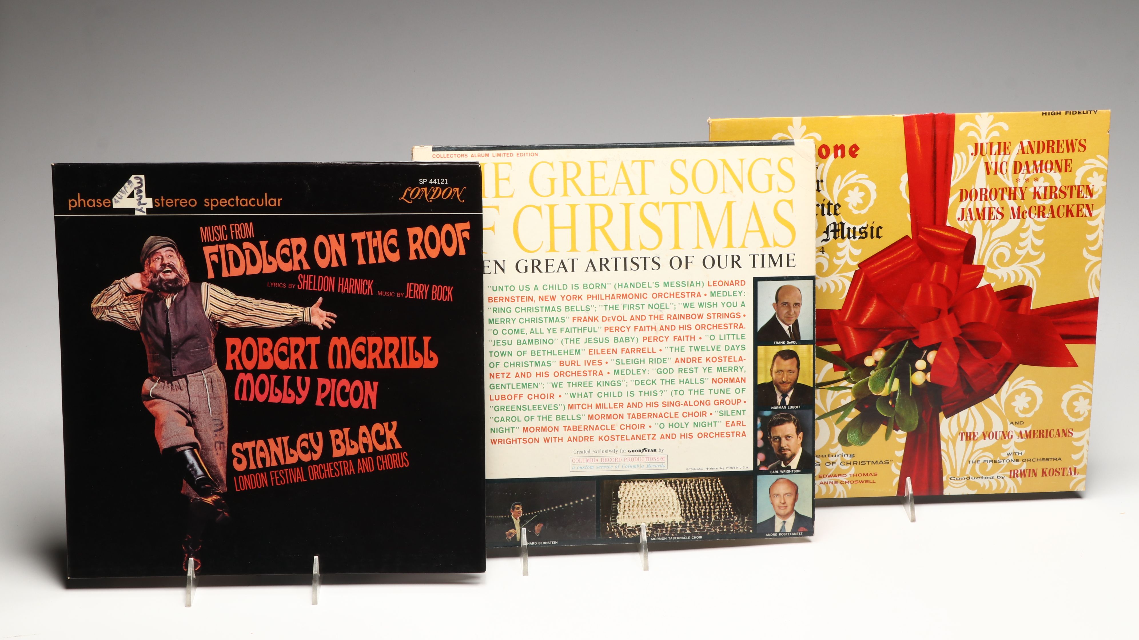 Nat King Cole, Johnny Mathis, and More Vinyl Records