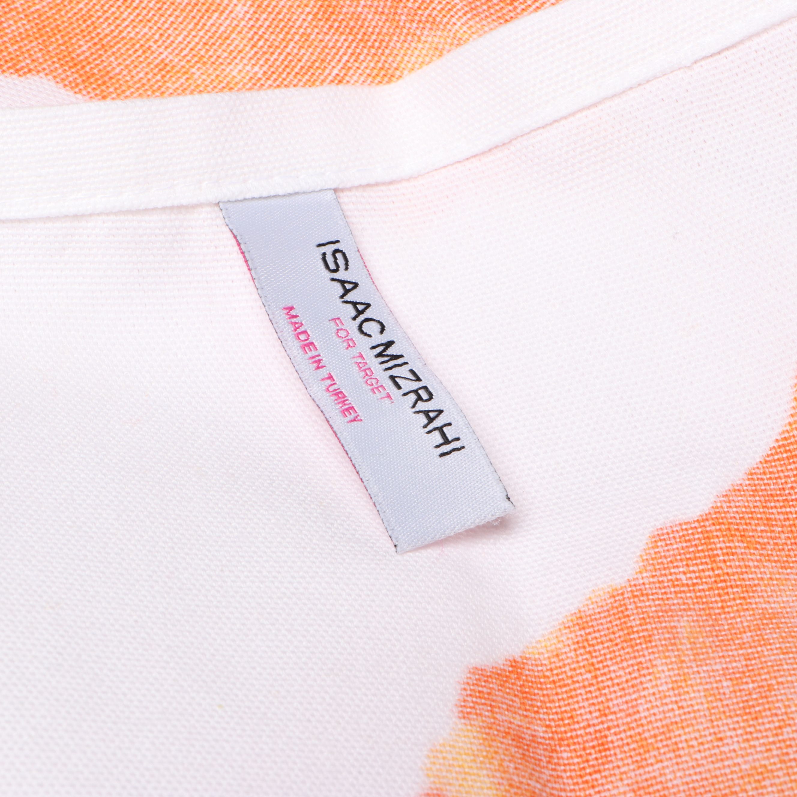 Floral and Gingham Oilcloth Tablecloth, Isaac Mizrahi Placemats and Other Linens