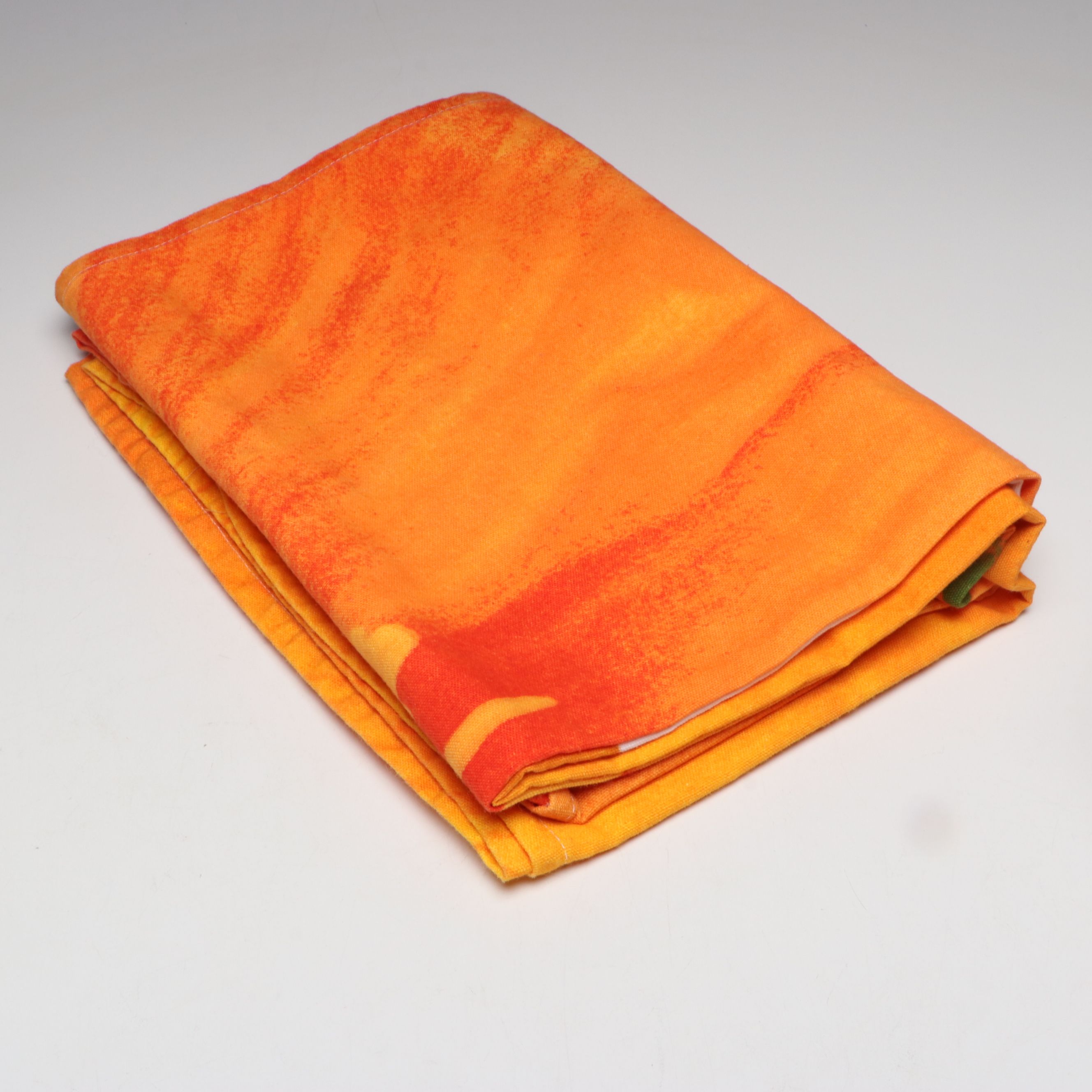 Floral and Gingham Oilcloth Tablecloth, Isaac Mizrahi Placemats and Other Linens