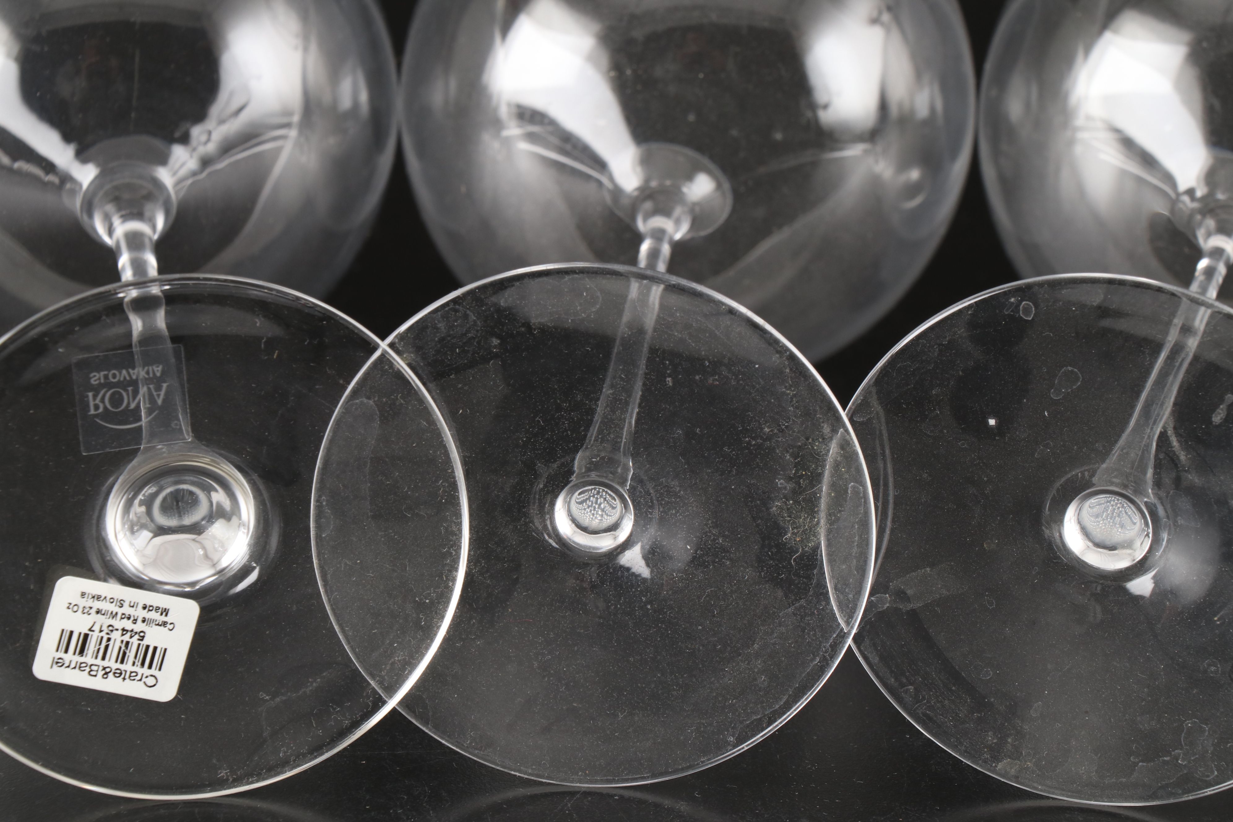 Crate & Barrel Rona "Camille" with Other Crystal Stemware