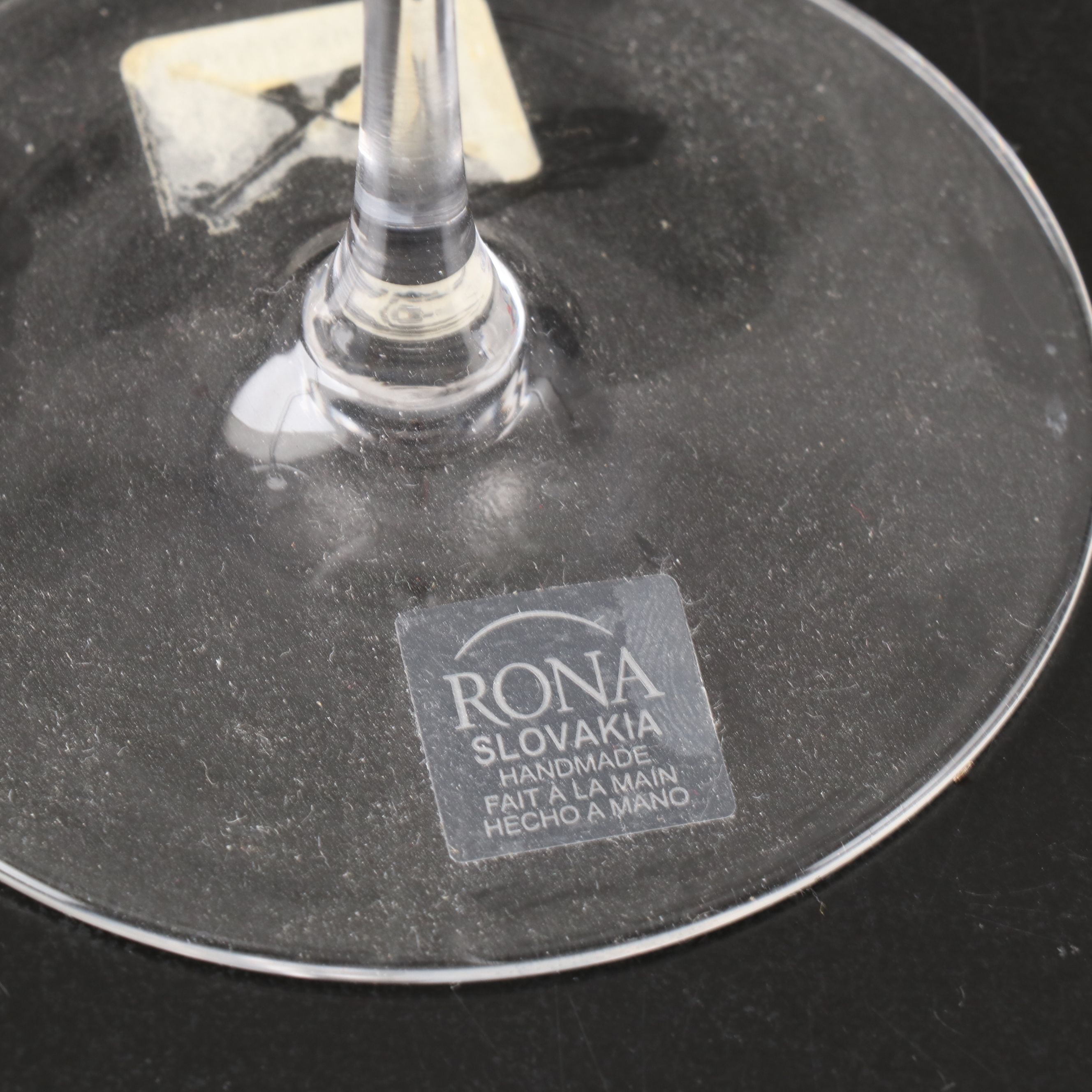 Crate & Barrel Rona "Camille" with Other Crystal Stemware