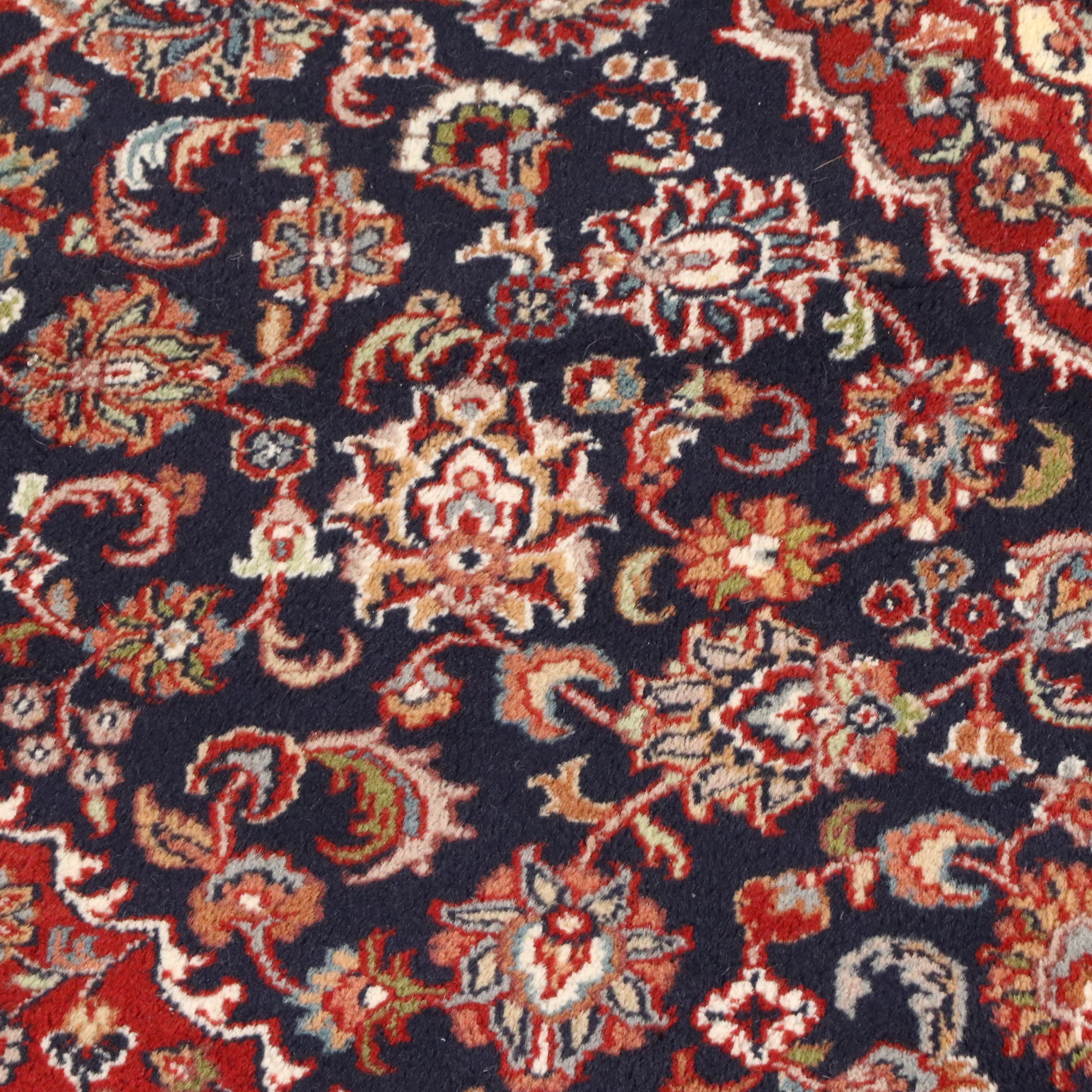6' x 6'4 Hand-Knotted Indo-Persian Kerman Style Square Area Rug