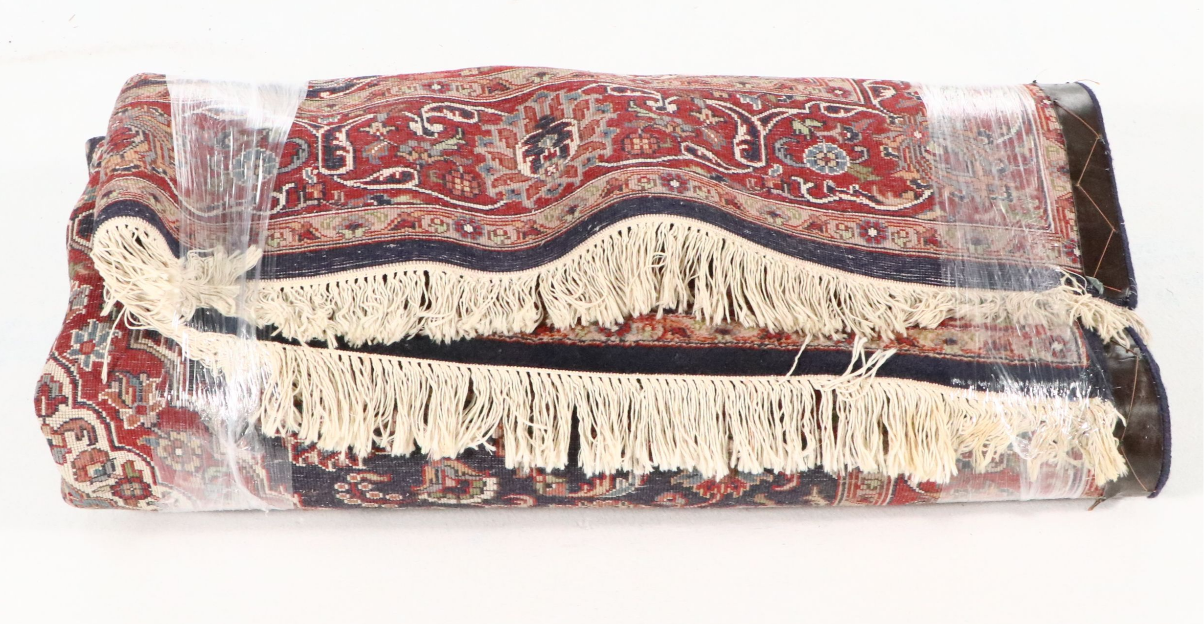 6' x 6'4 Hand-Knotted Indo-Persian Kerman Style Square Area Rug