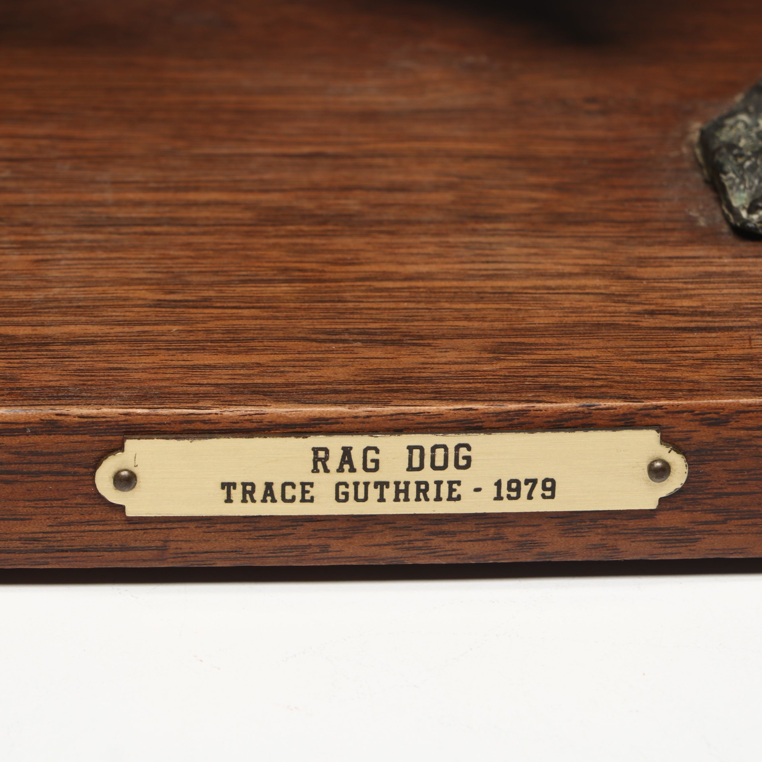 Trace Guthrie Cast Metal “Rag Dog,” 1979