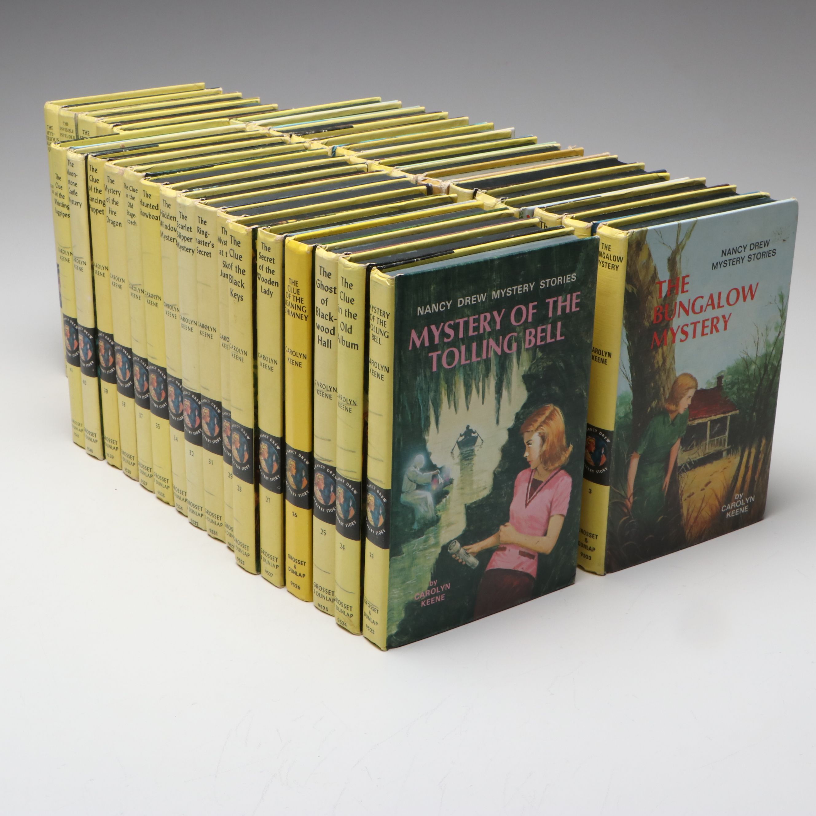 "Nancy Drew" Partial Series by Carolyn Keene, Mid to Late 20th Century