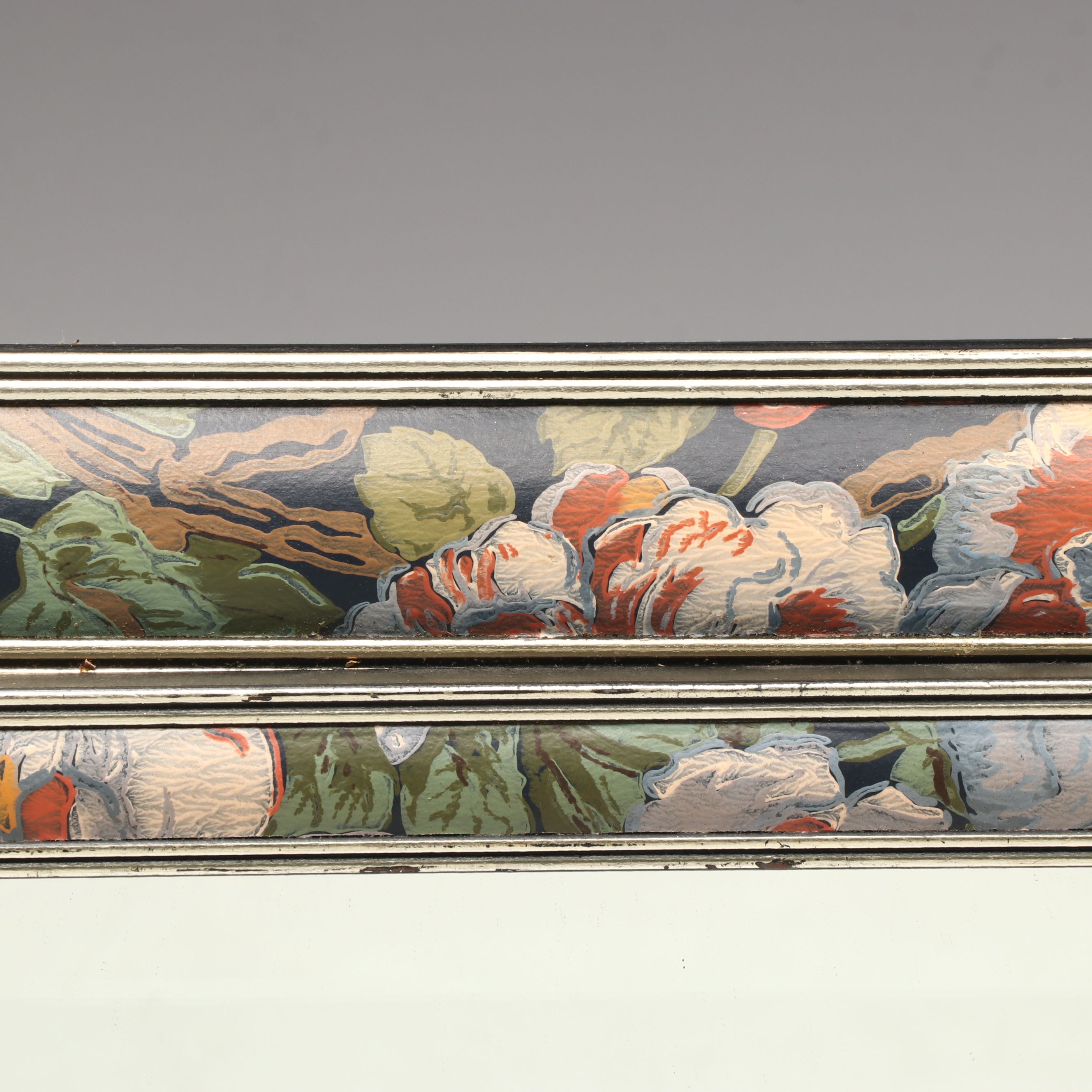 Floral Framed Wall Mirror