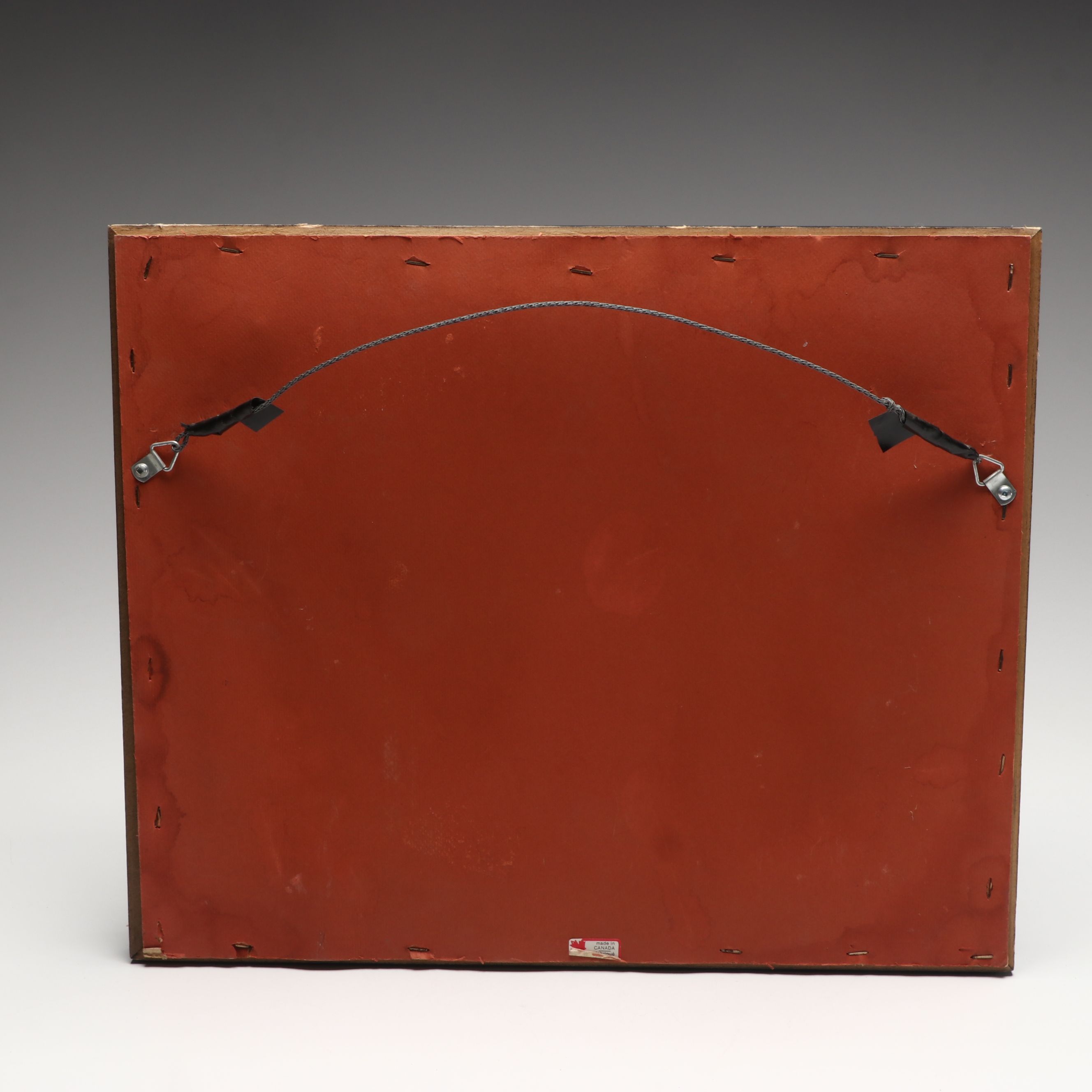 Floral Framed Wall Mirror