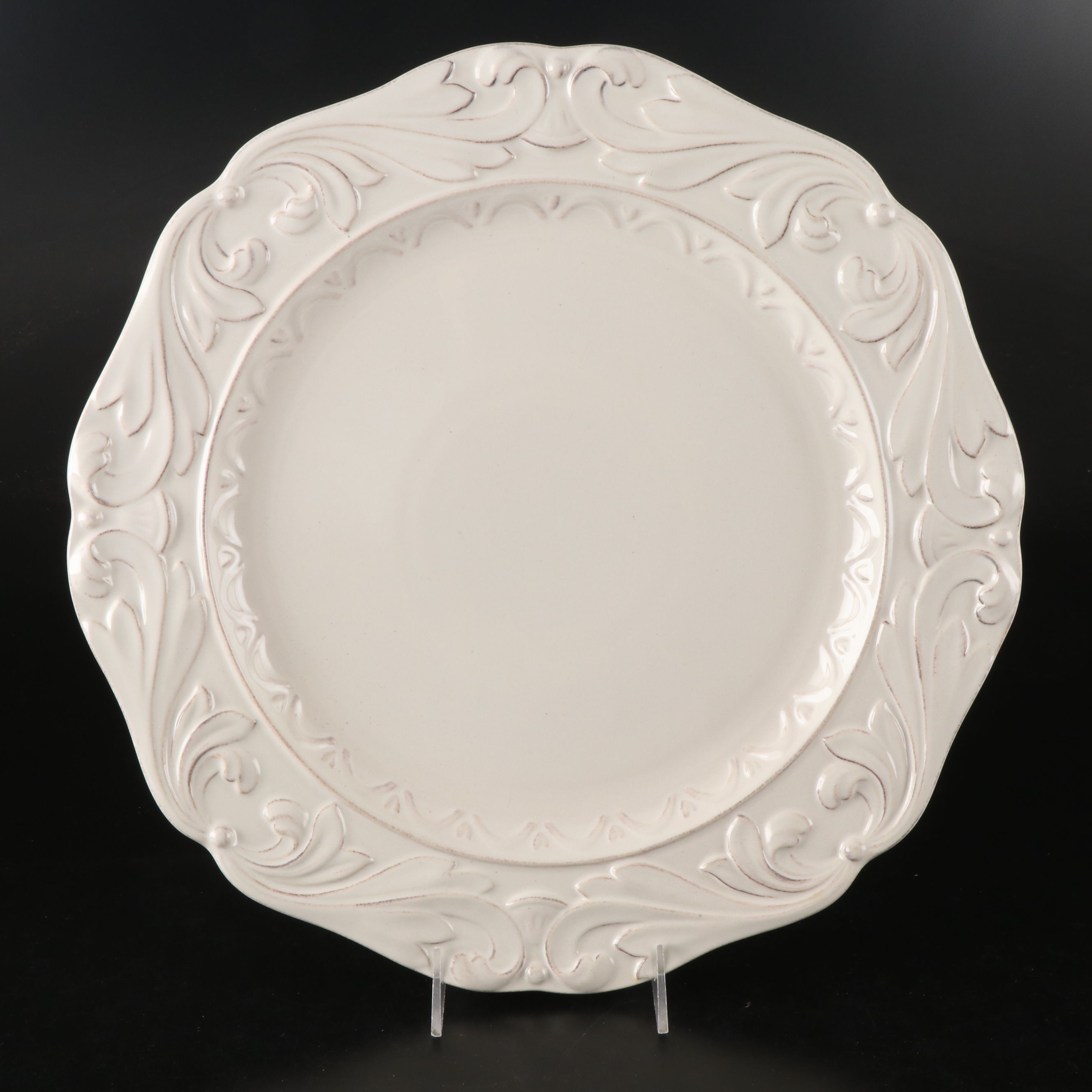 Pottery Barn and Certified International Ceramic Platters
