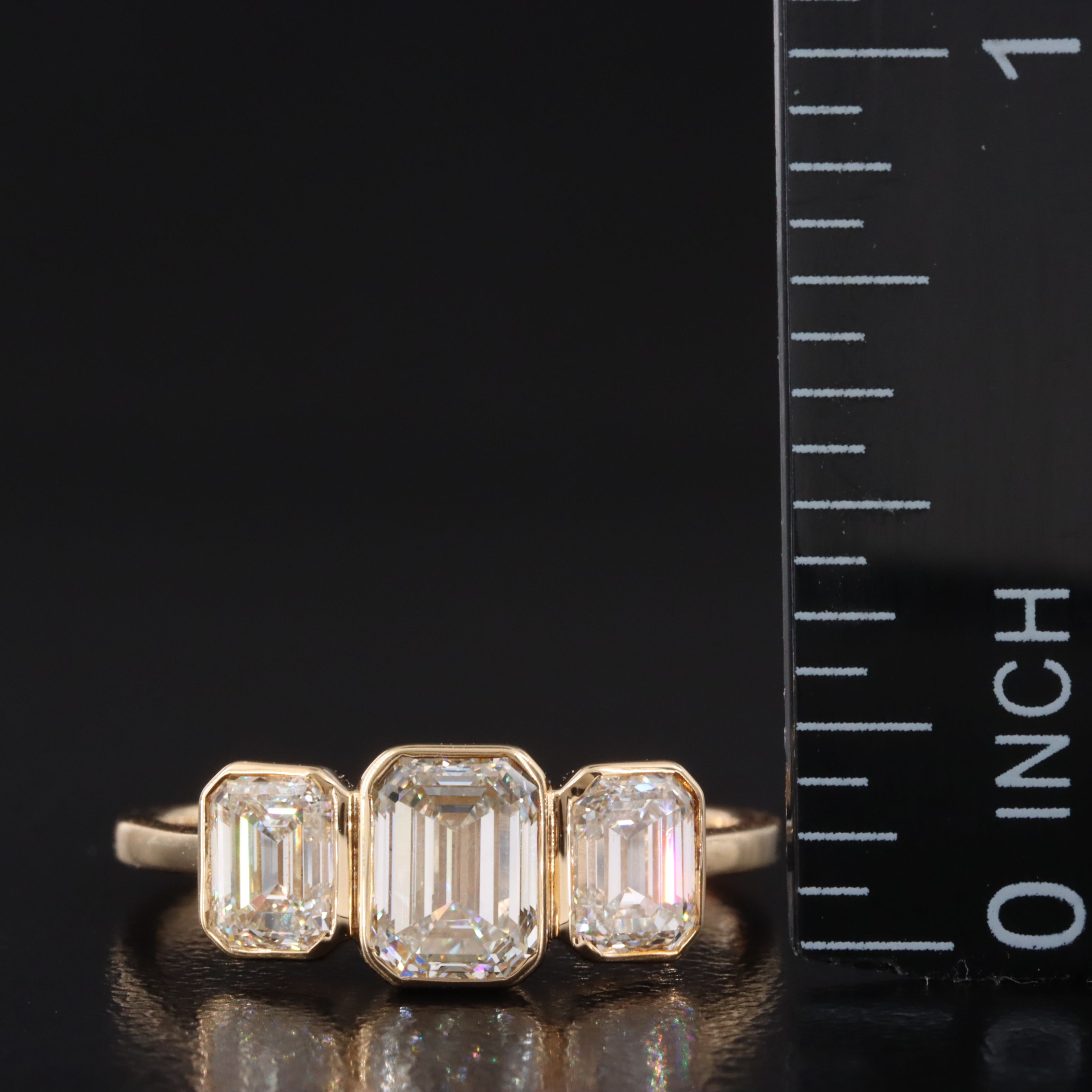 18K 2.01 CTW Internally Flawless Diamond Ring with GIA Reports