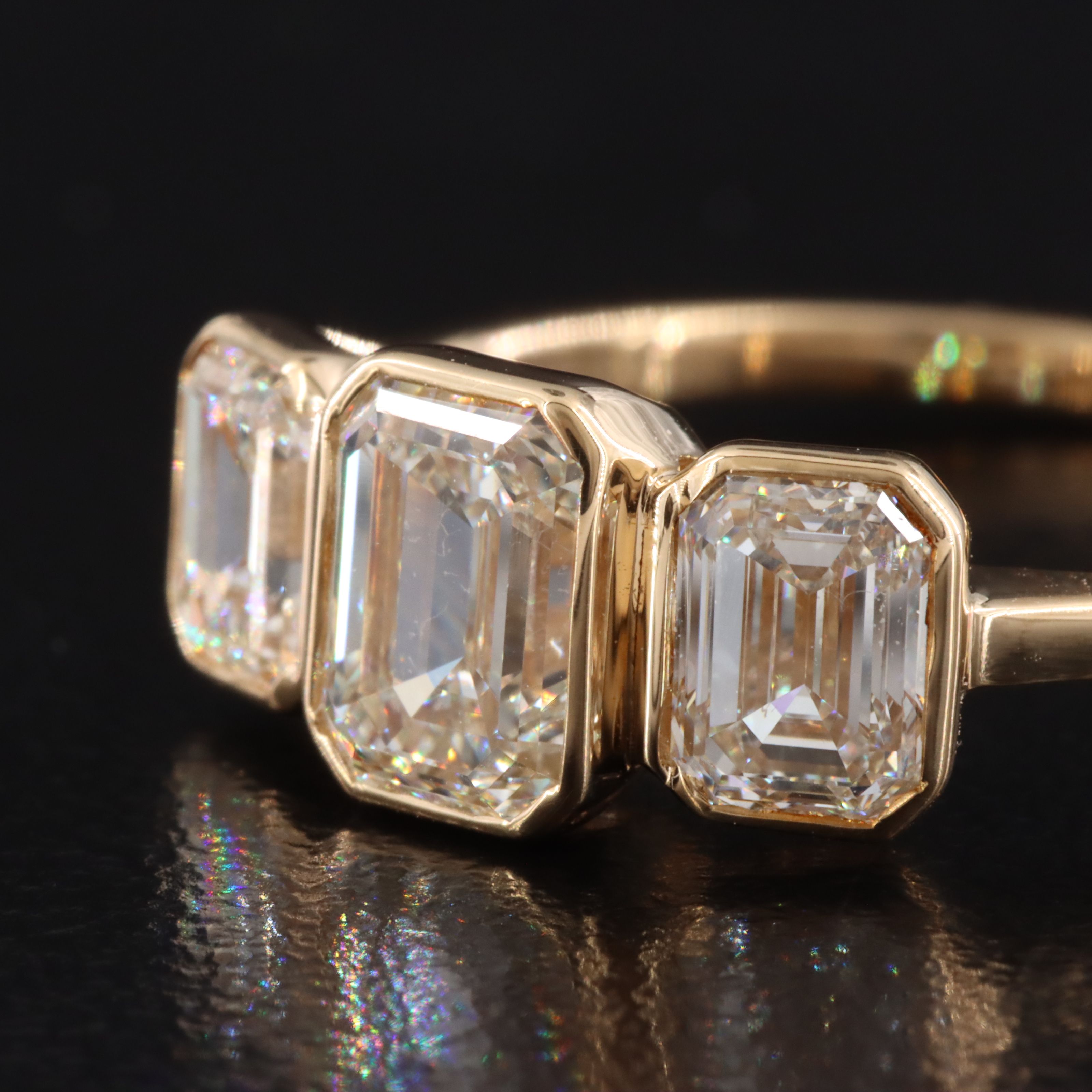 18K 2.01 CTW Internally Flawless Diamond Ring with GIA Reports