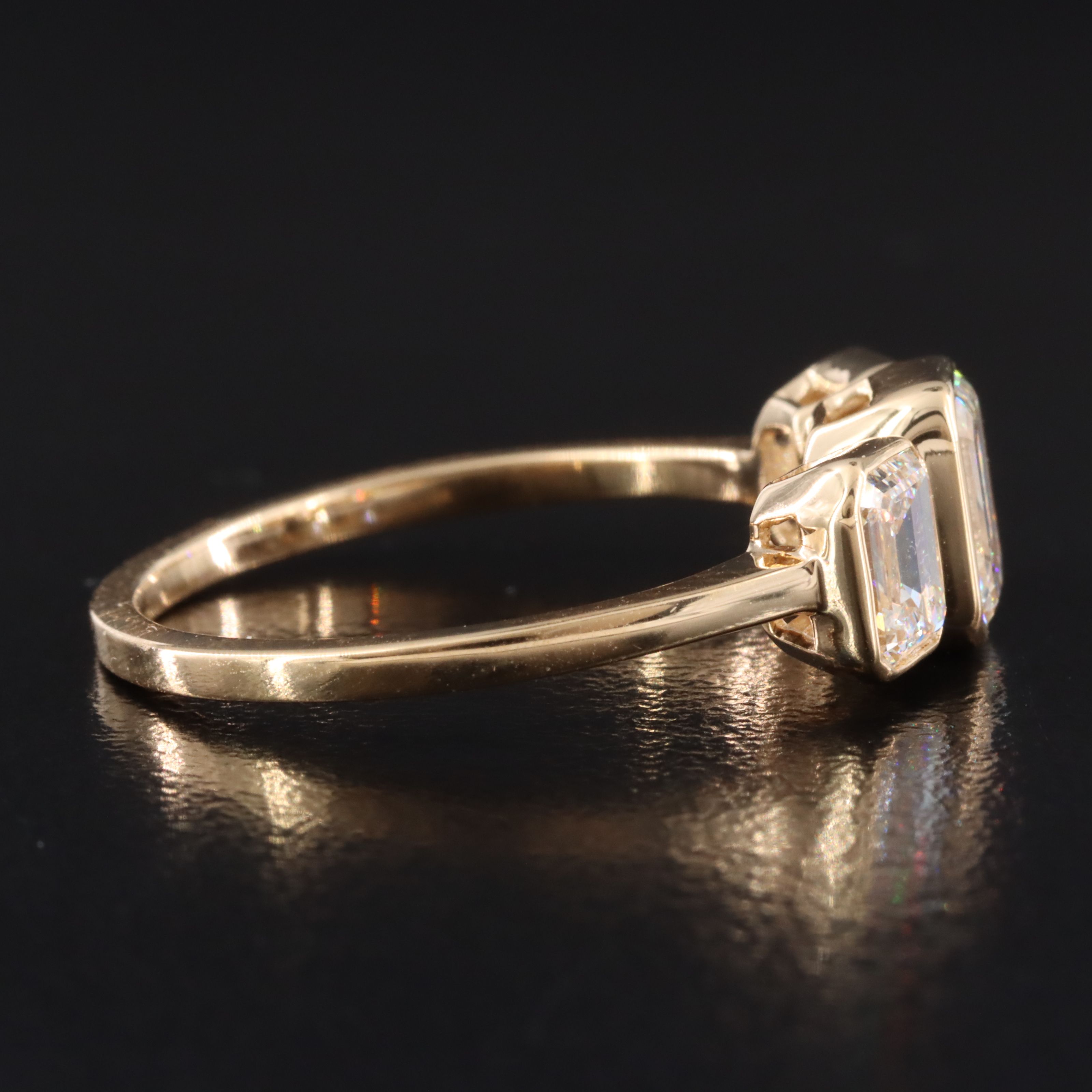18K 2.01 CTW Internally Flawless Diamond Ring with GIA Reports