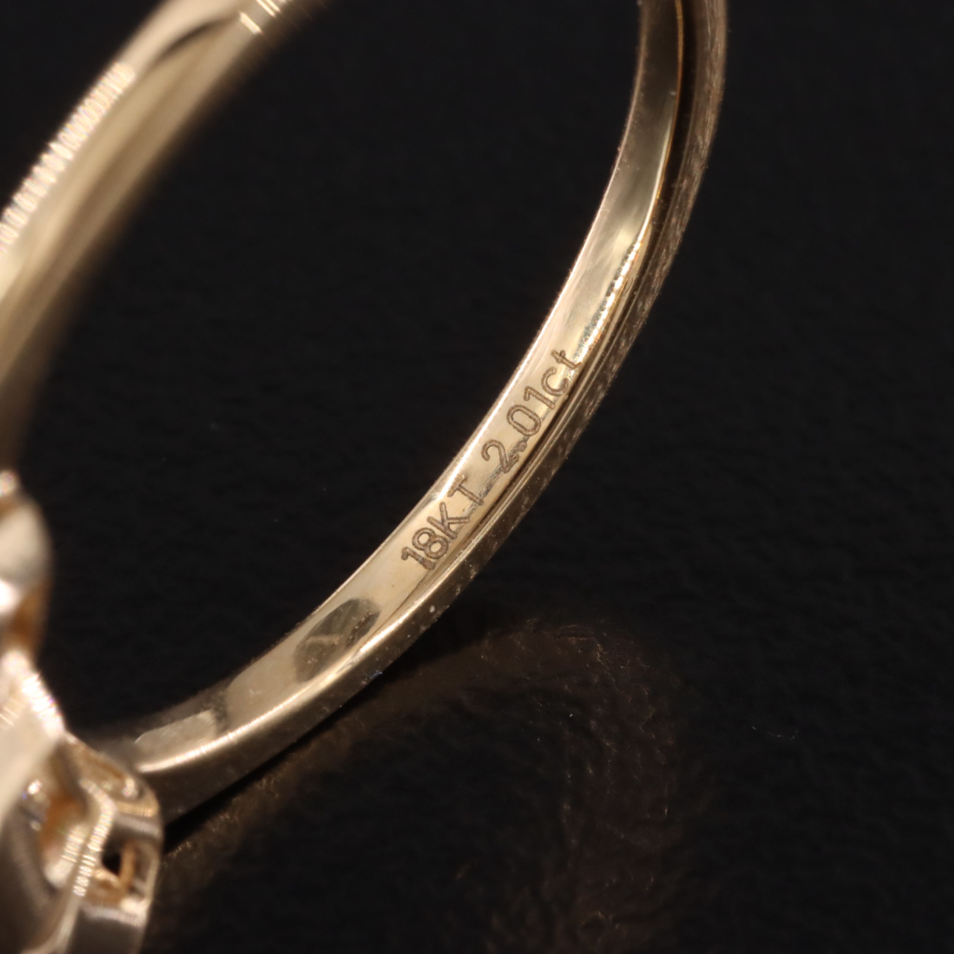 18K 2.01 CTW Internally Flawless Diamond Ring with GIA Reports