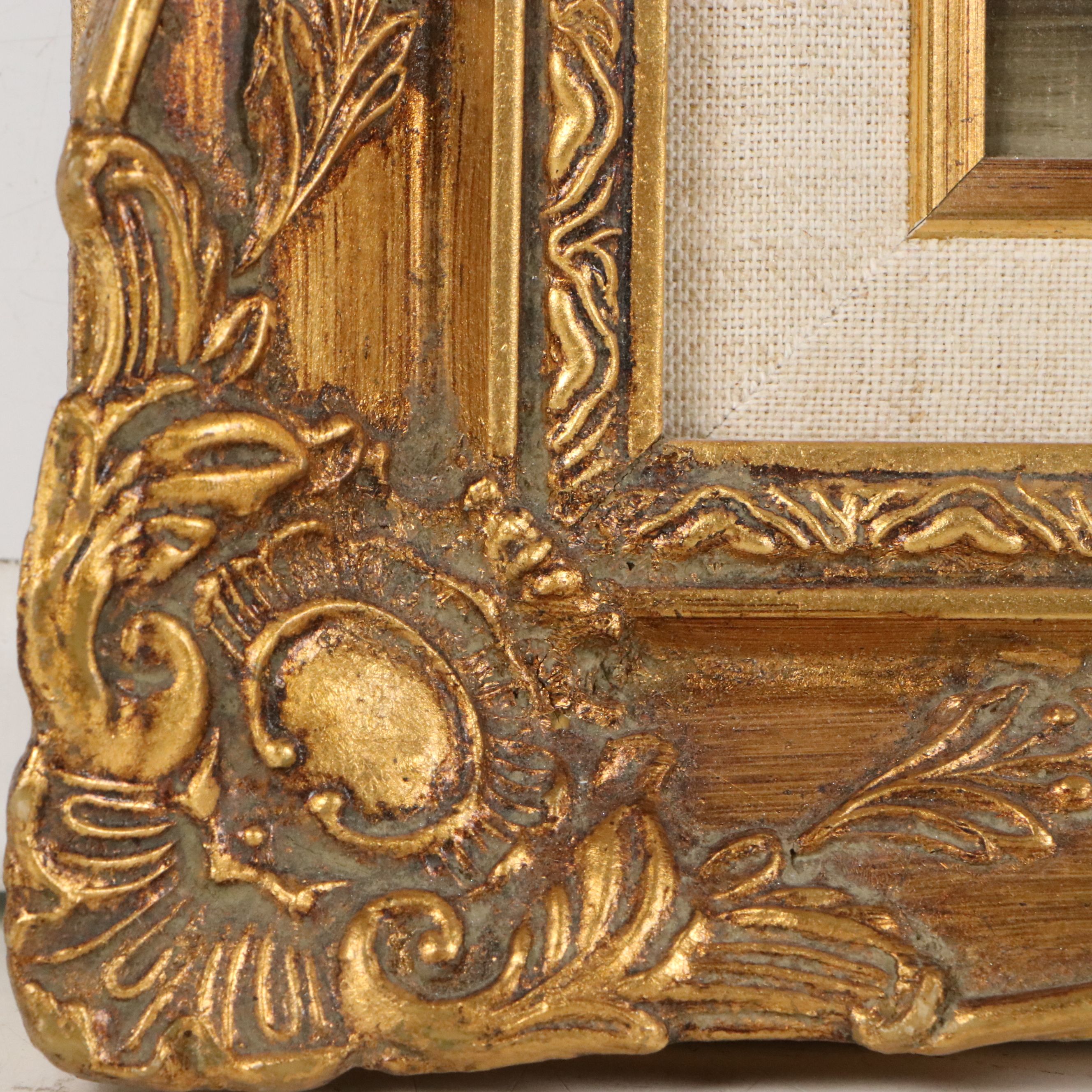 Bucolic Landscape Oil Painting, Circa 1985