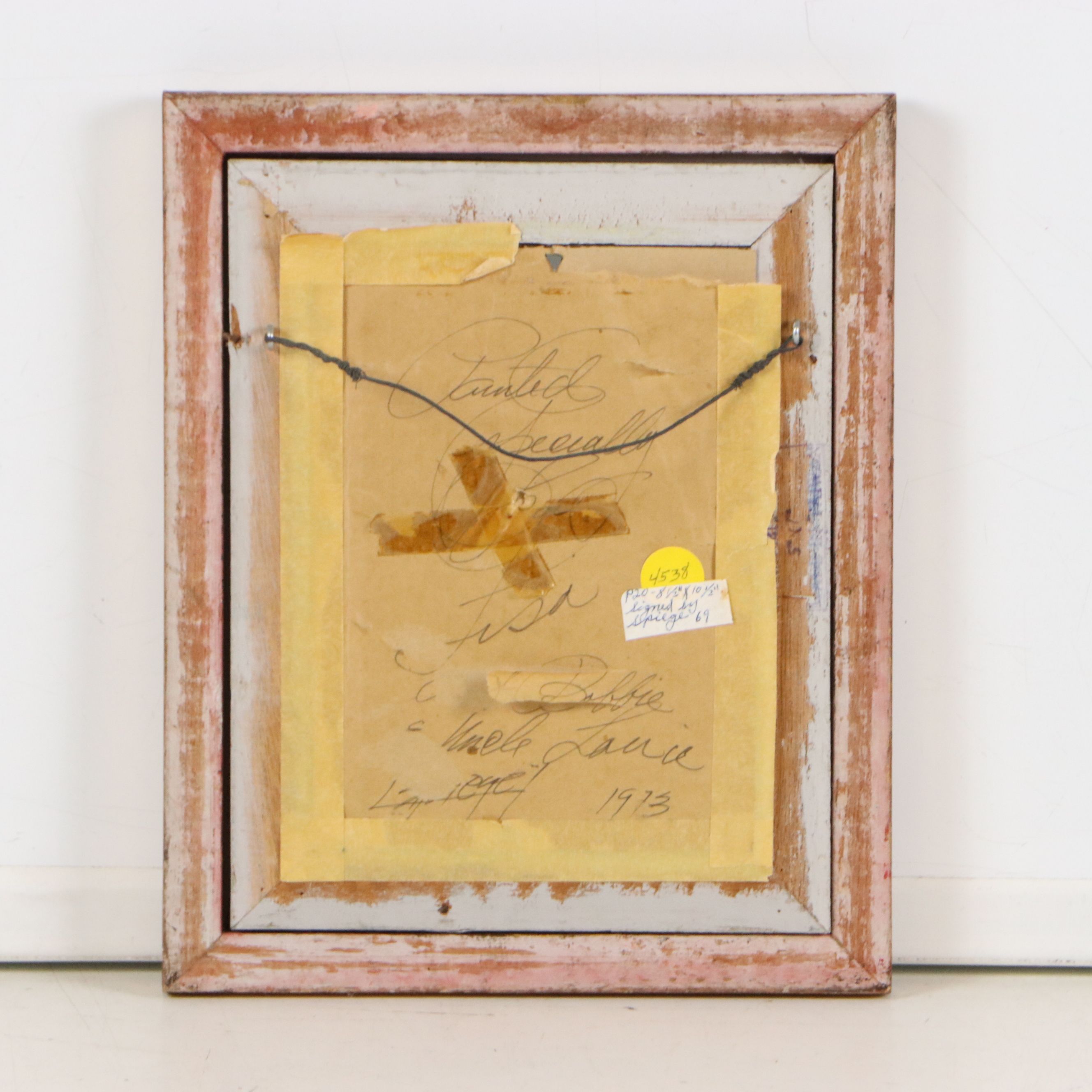 Louis Spiegel Hand-Colored Lithograph of Clown Portrait, Circa 1970