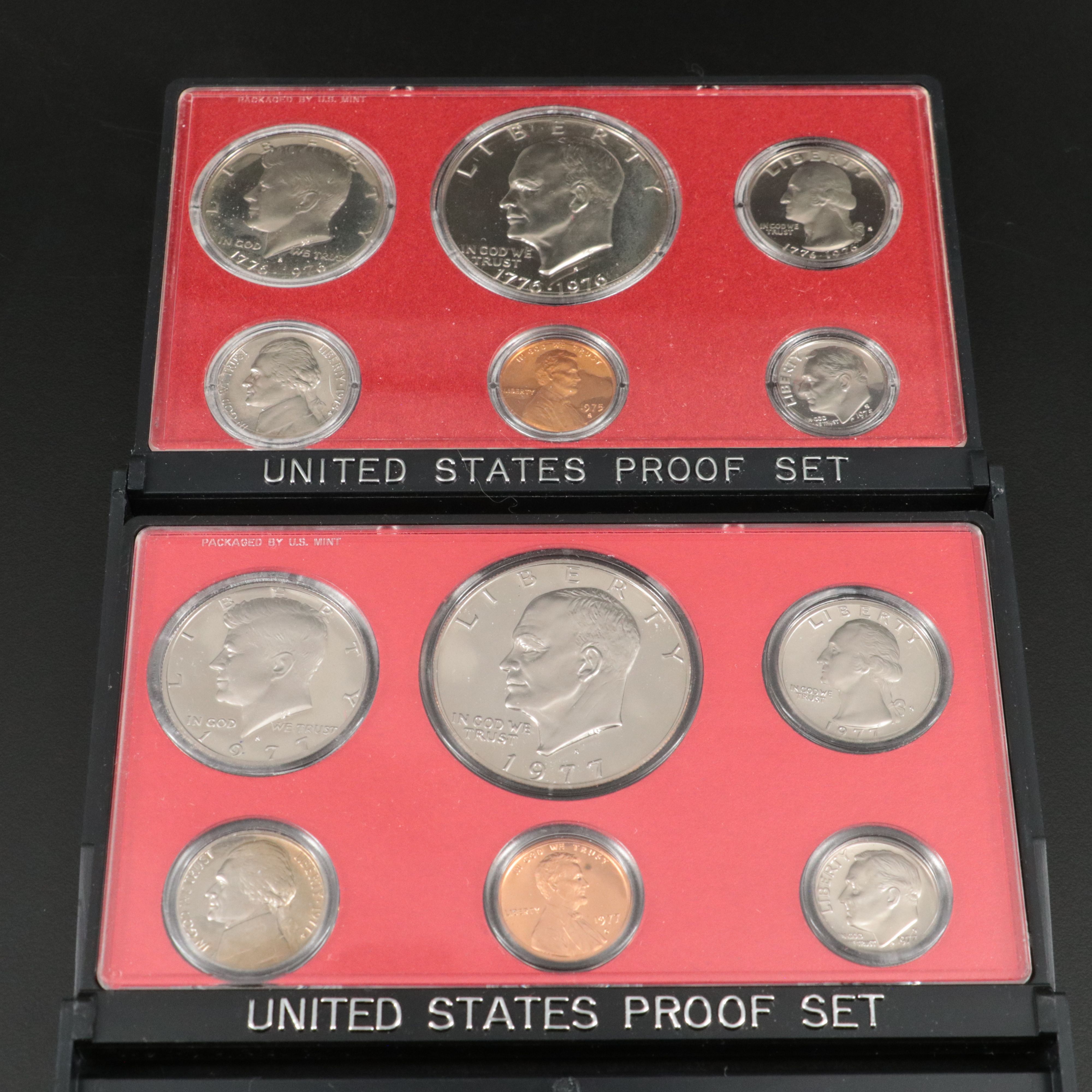 Forty Different Modern U.S. Proof Sets