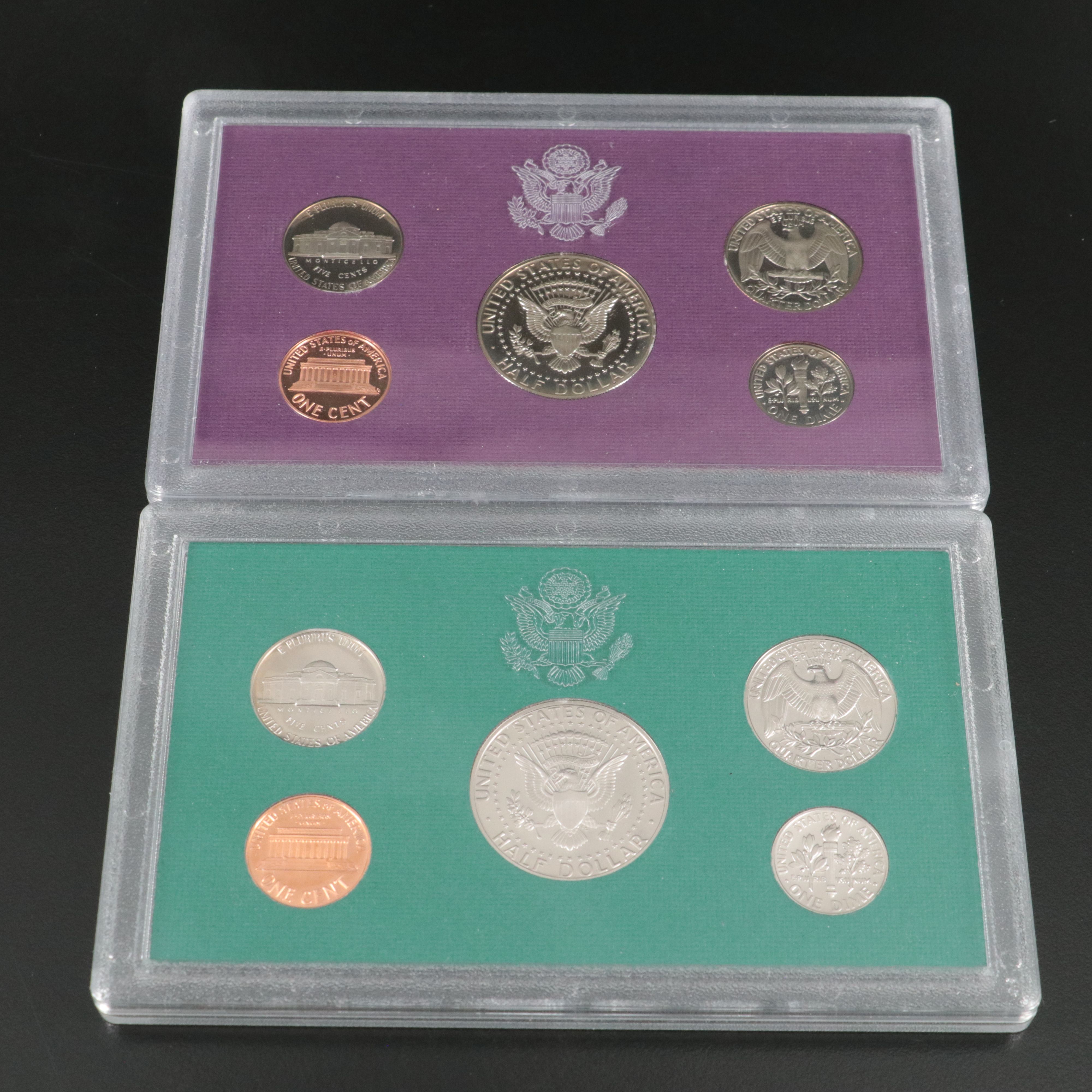 Forty Different Modern U.S. Proof Sets