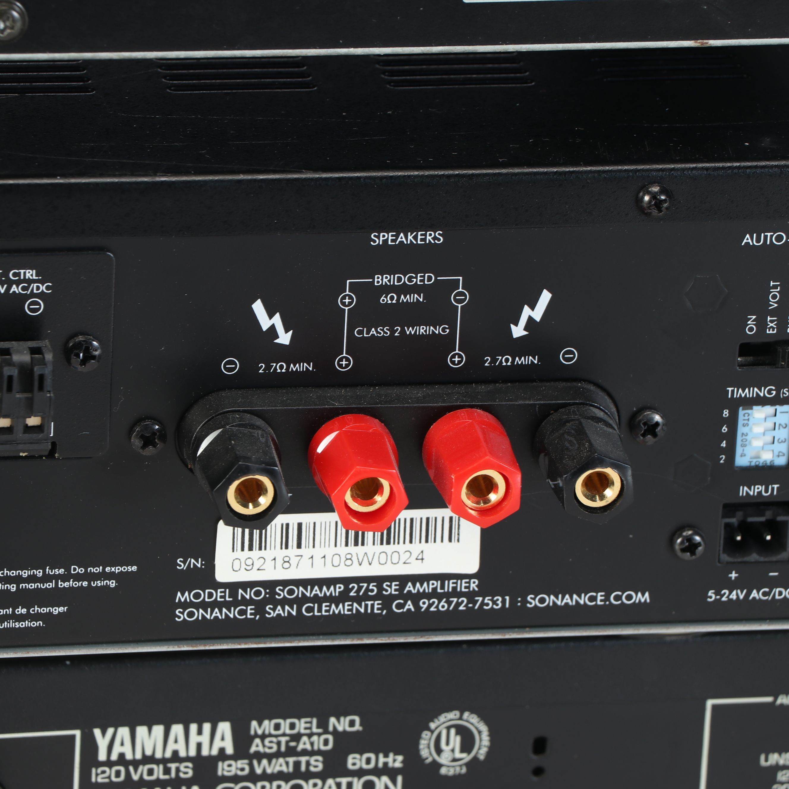 Sony, Yamaha, and Sonance Digital Amplifiers