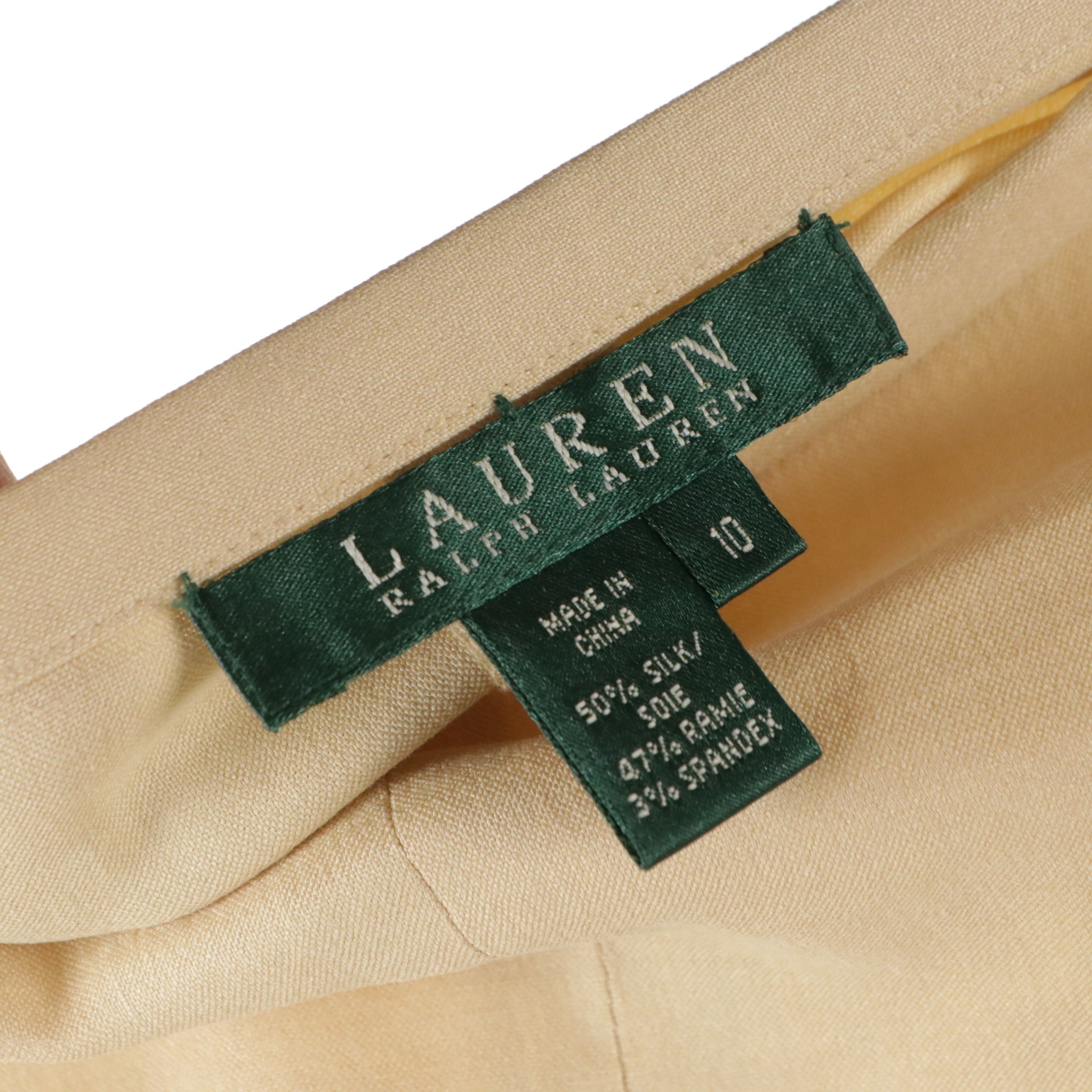 Lauren Ralph Lauren Wool Blend Long Sleeve Tops, Silk Blend Midi Skirt & More