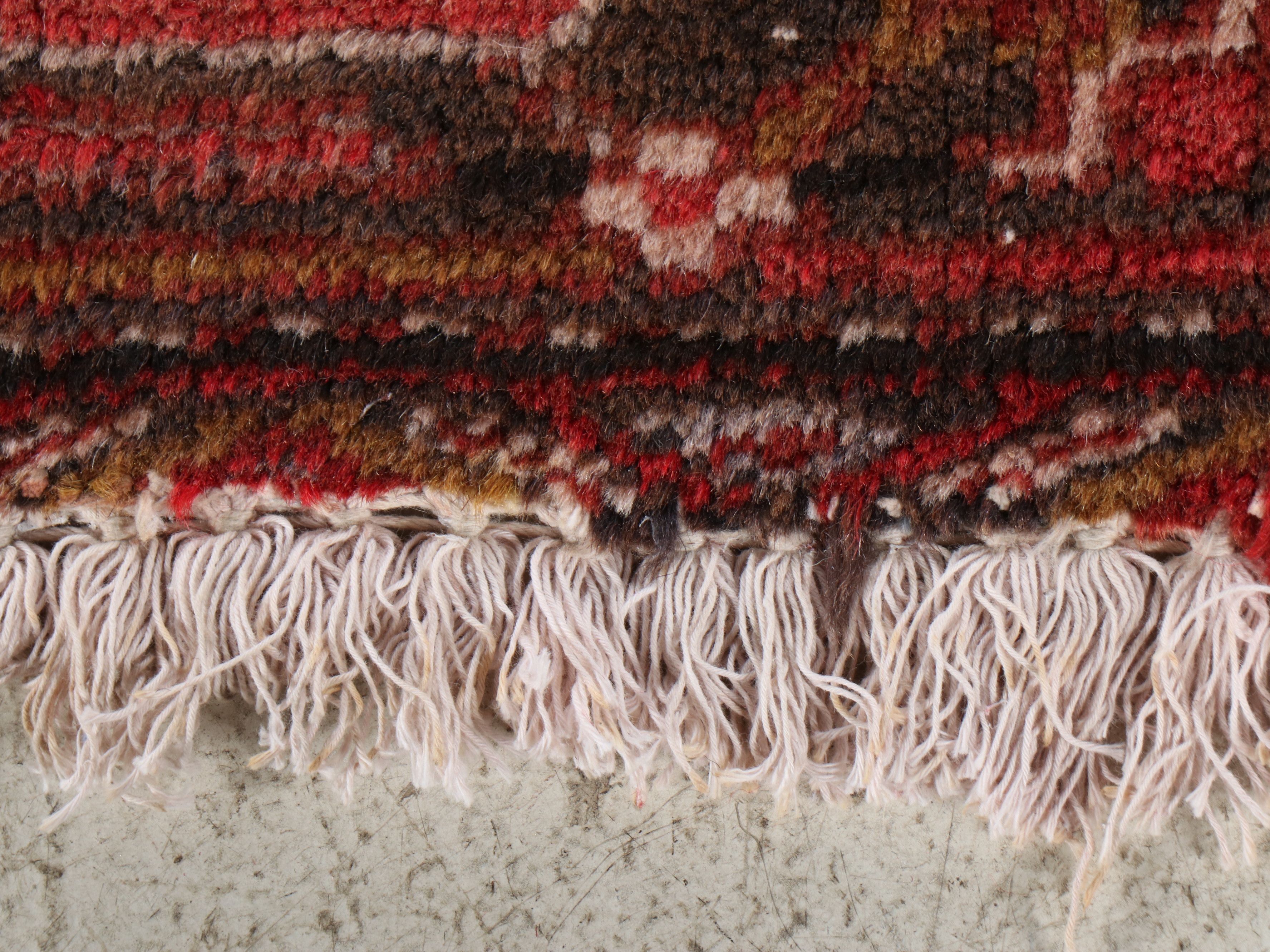 7'11 x 11'3 Hand-Knotted Persian Heriz Area Rug