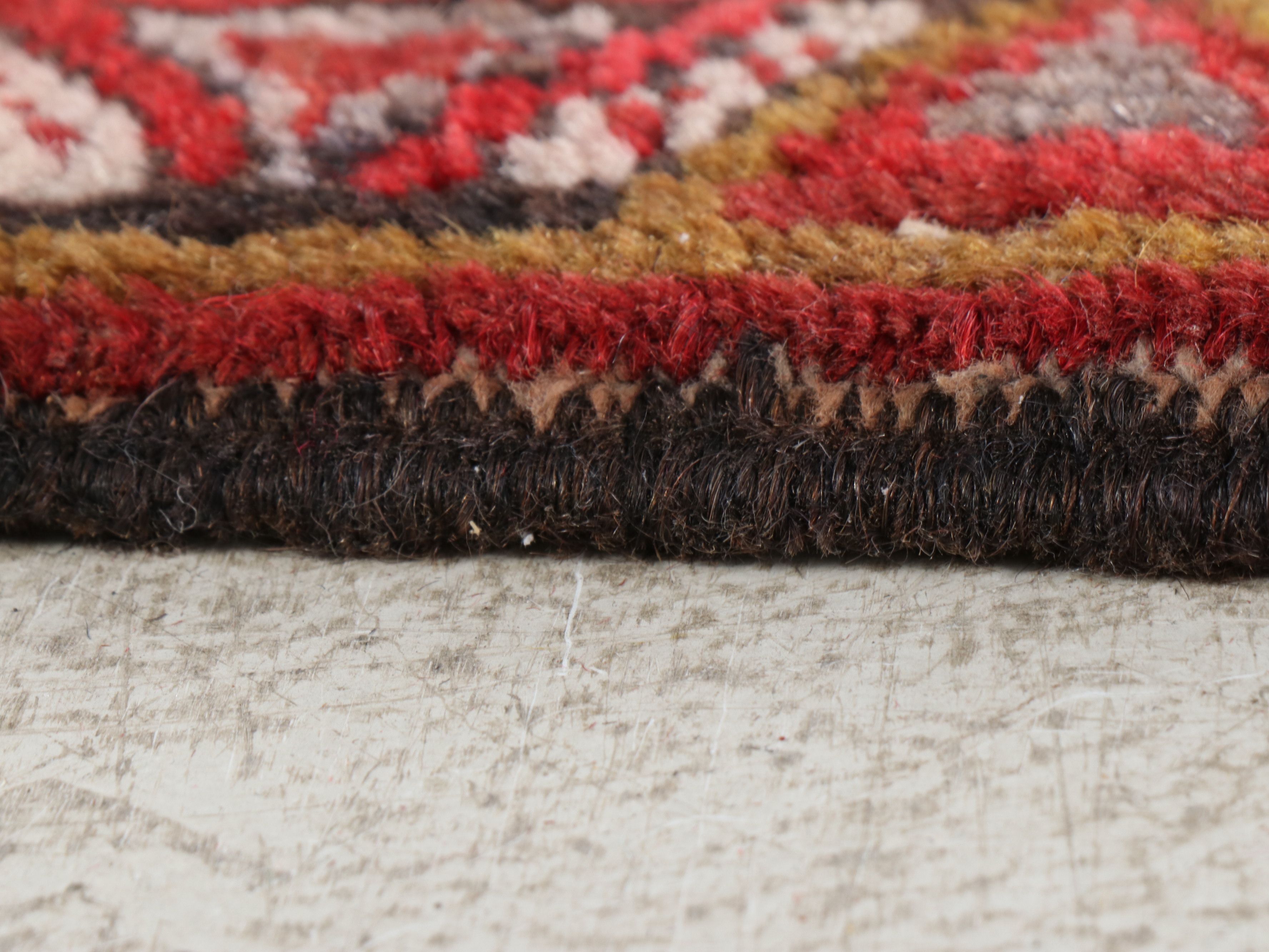 7'11 x 11'3 Hand-Knotted Persian Heriz Area Rug