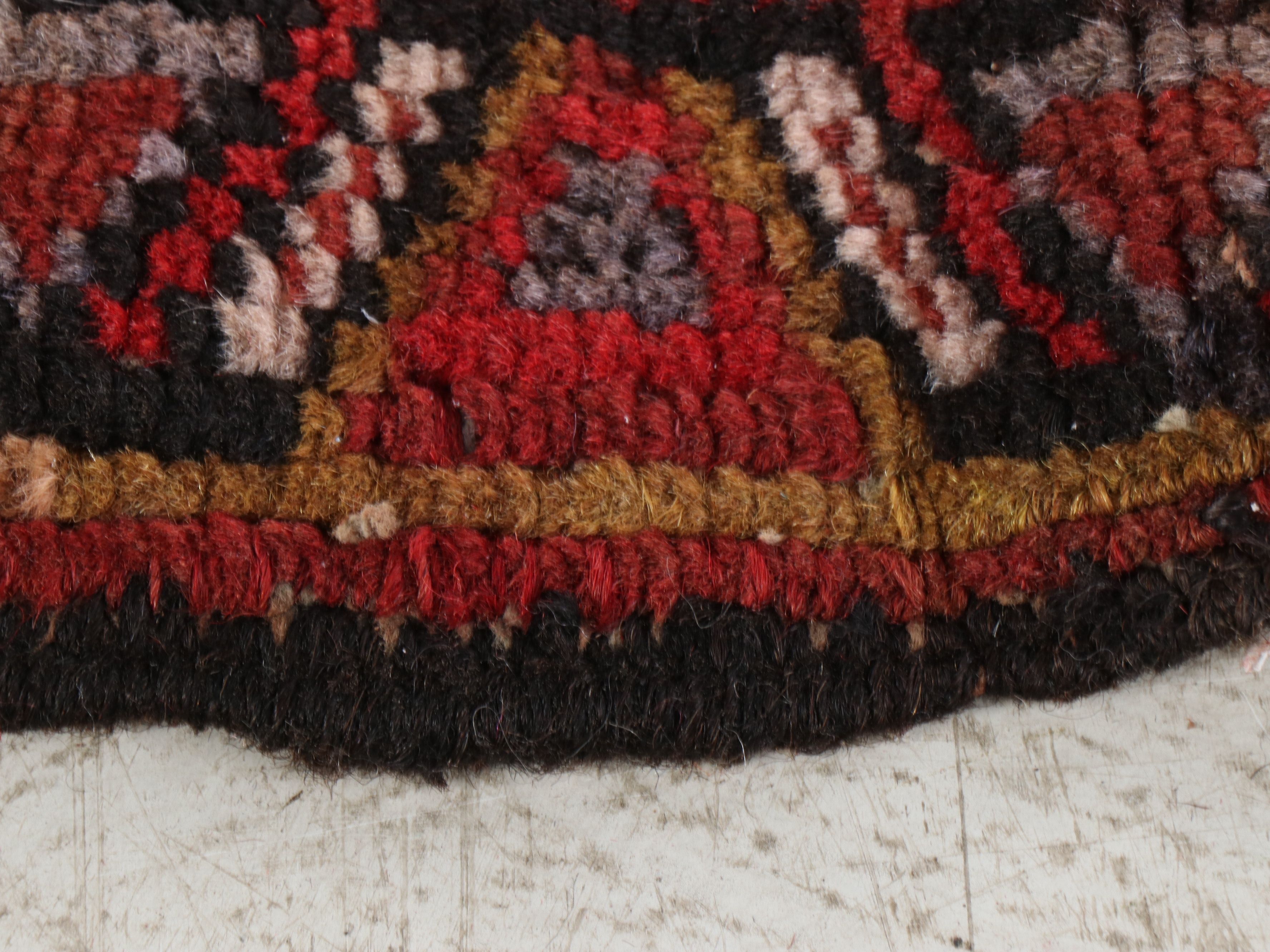 7'11 x 11'3 Hand-Knotted Persian Heriz Area Rug