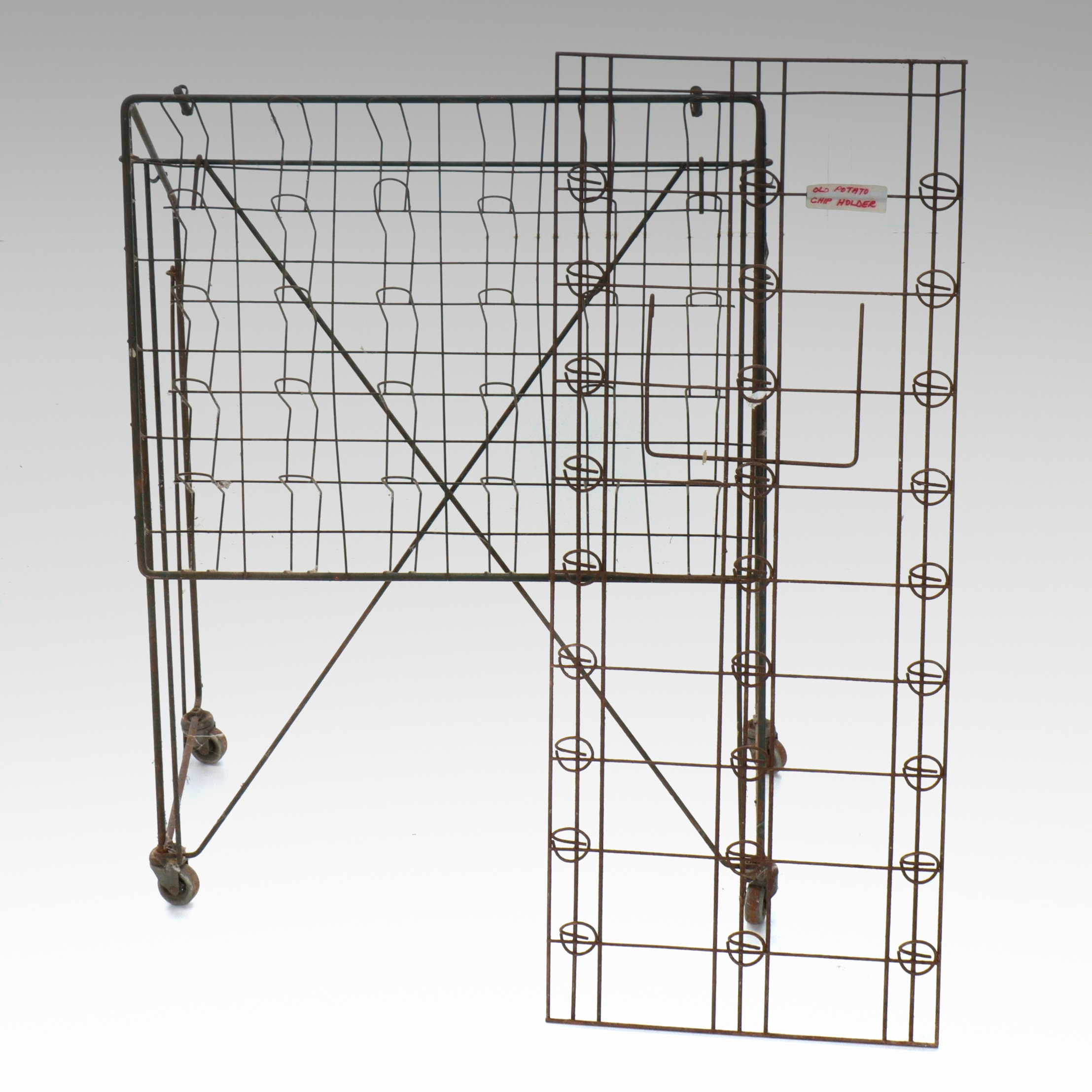 Metal Retail Brochure or Display Racks, 20th Century