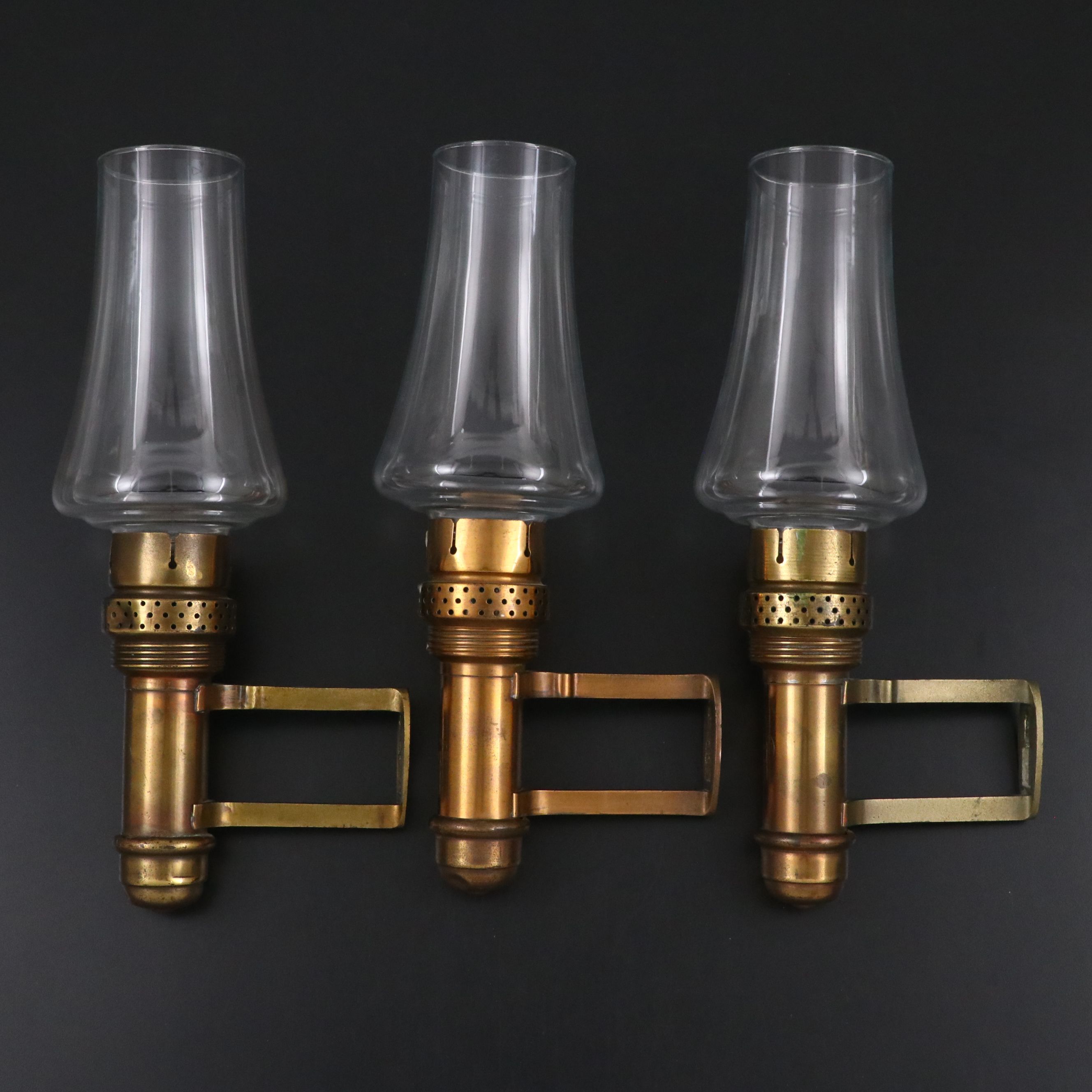 Railroad Car Style Bronze Wall Lights