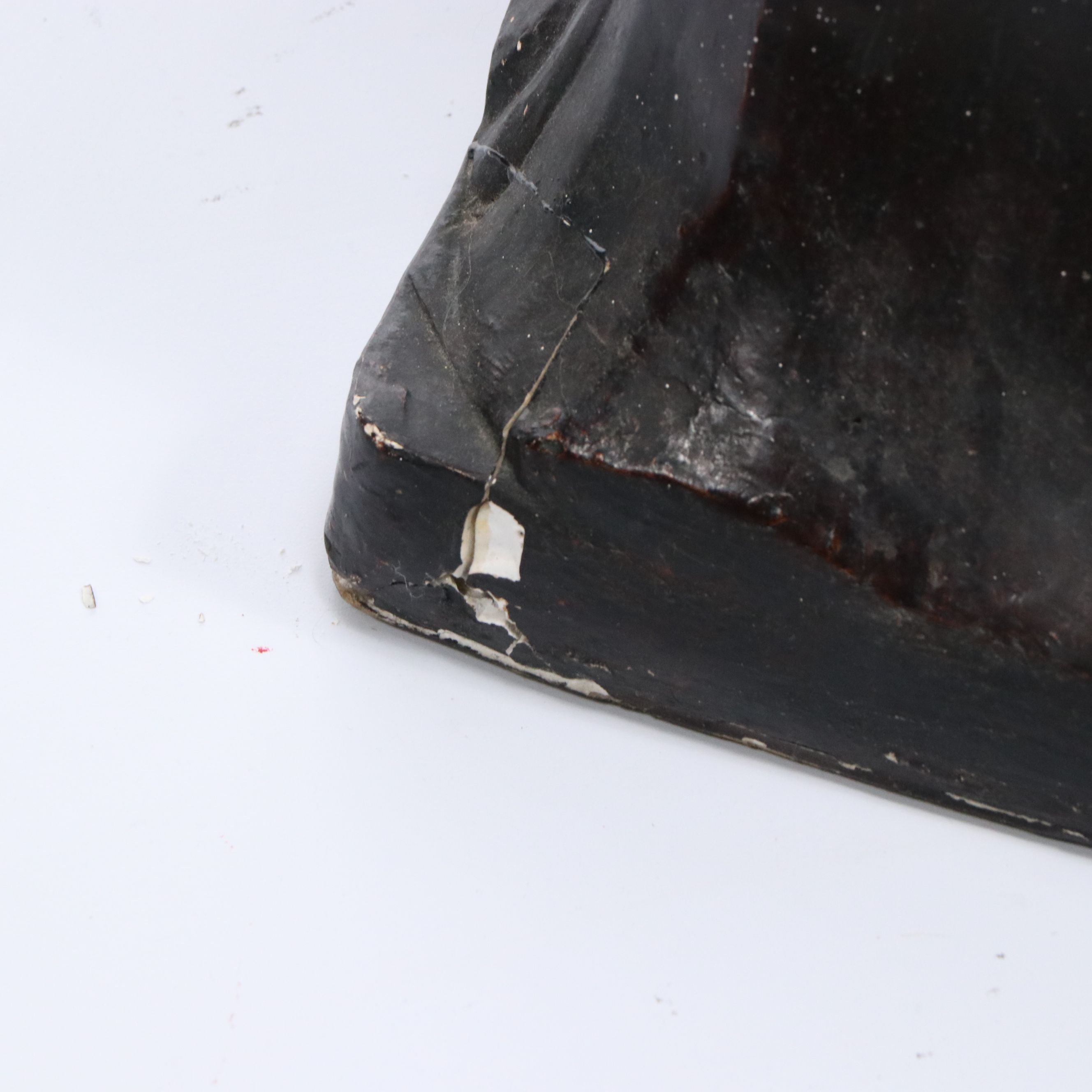 Painted Cast Plaster Standing Floor Sculpture