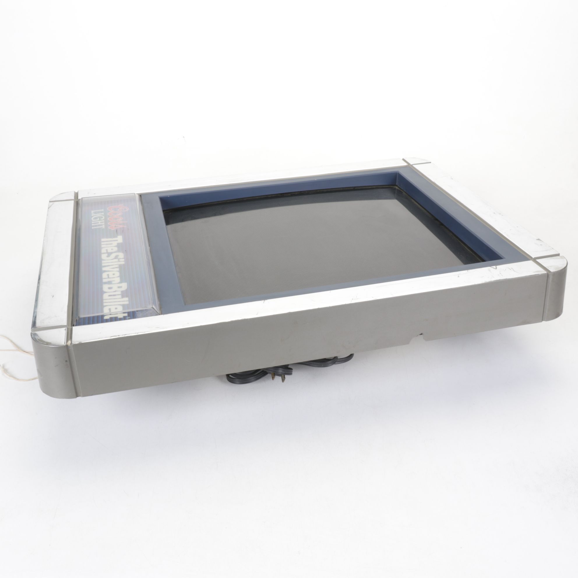 Coors Light "The Silver Bullet" Illuminated Wall Sign, 1988